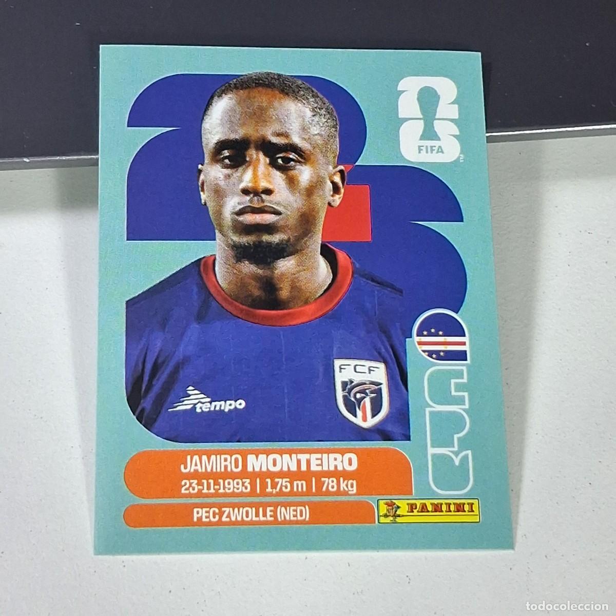 Cartes &agrave; collectionner de Football: B19 CPV12 JAMIRO MONTEIRO 12 CABO VERDE CAPE CPV MUNDIAL FIFA WORLD CUP 2026 STICKER PANINI
