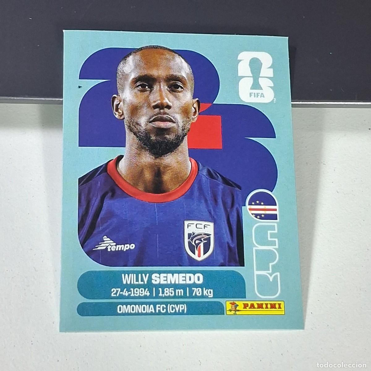 Cromos de F&uacute;tbol: B19 CPV 19 CPV19 WILLY SEMEDO CABO VERDE CAPE CPV MUNDIAL FIFA WORLD CUP 2026 STICKER PANINI