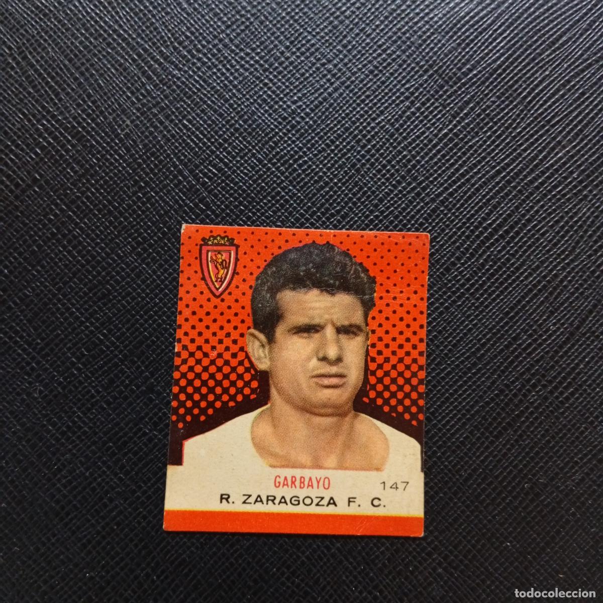 Cromos de Futebol: 147 GARBAYO ZARAGOZA BRUGUERA CAMPEONES 1957 1958 CROMO FUTBOL 57 58 - DESPEGADO - A44 PG307