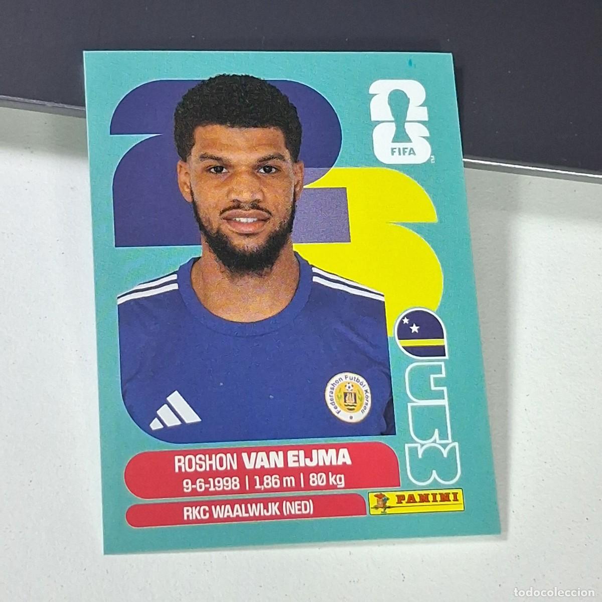 Cromos de Futebol: B19 CUW7 ROSHON VAN EIJMA 7 CURAZAO CURA&Ccedil;AO CUW MUNDIAL FIFA WORLD CUP 2026 STICKER PANINI
