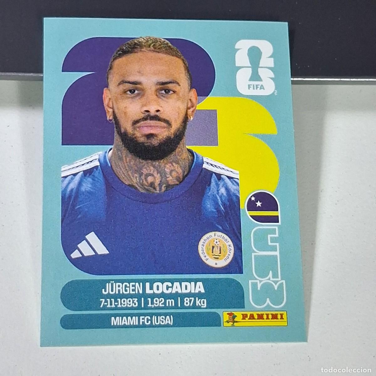 Cromos de Futebol: B19 CUW 17 CUW17 JORGEN LOCADIA CURAZAO CURA&Ccedil;AO CUW MUNDIAL FIFA WORLD CUP 2026 STICKER PANINI