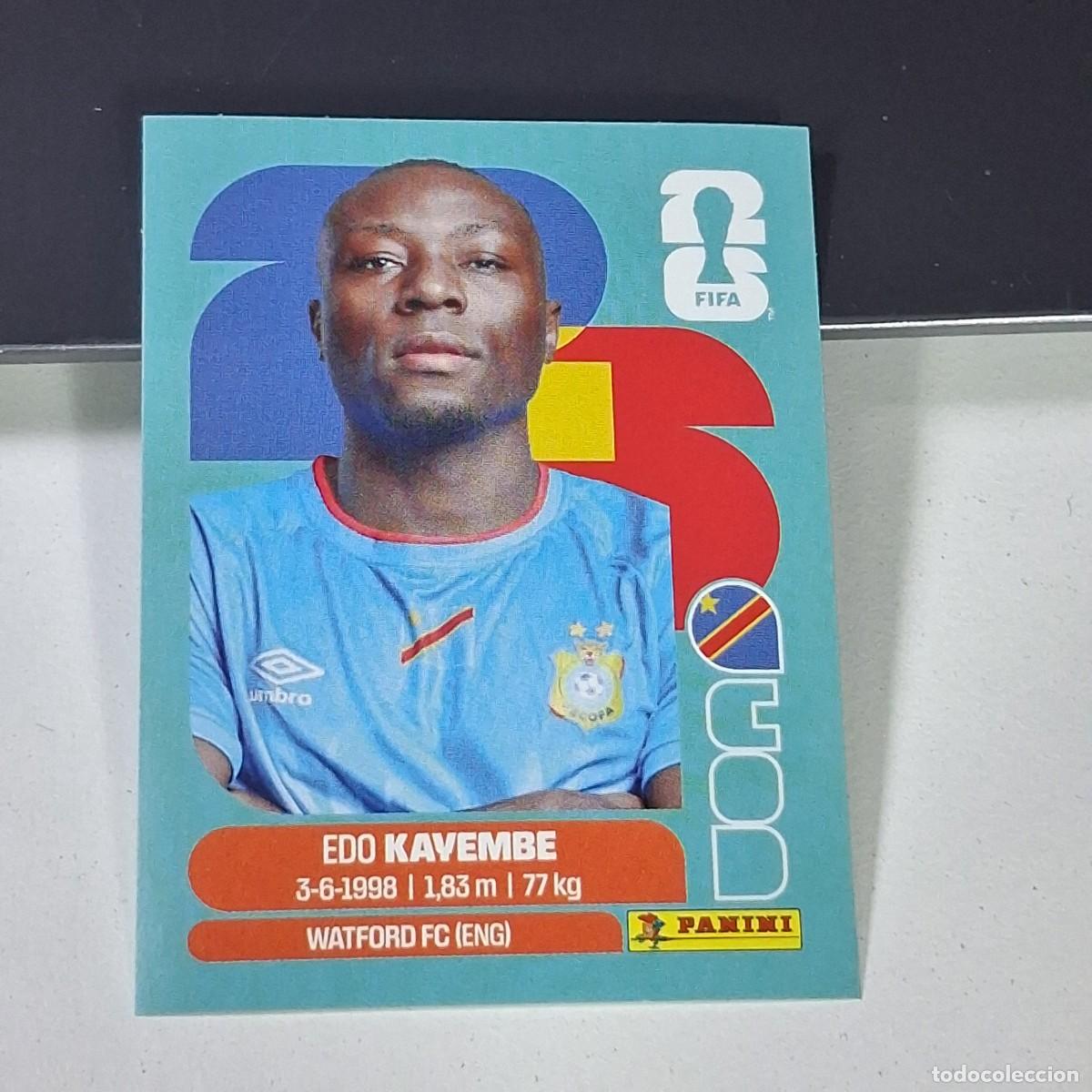 Cromos de F&uacute;tbol: B19 COD 10 COD10 EDO KAVEMBE REPUBLICA CONGO MUNDIAL FIFA WORLD CUP 2026 STICKER PANINI