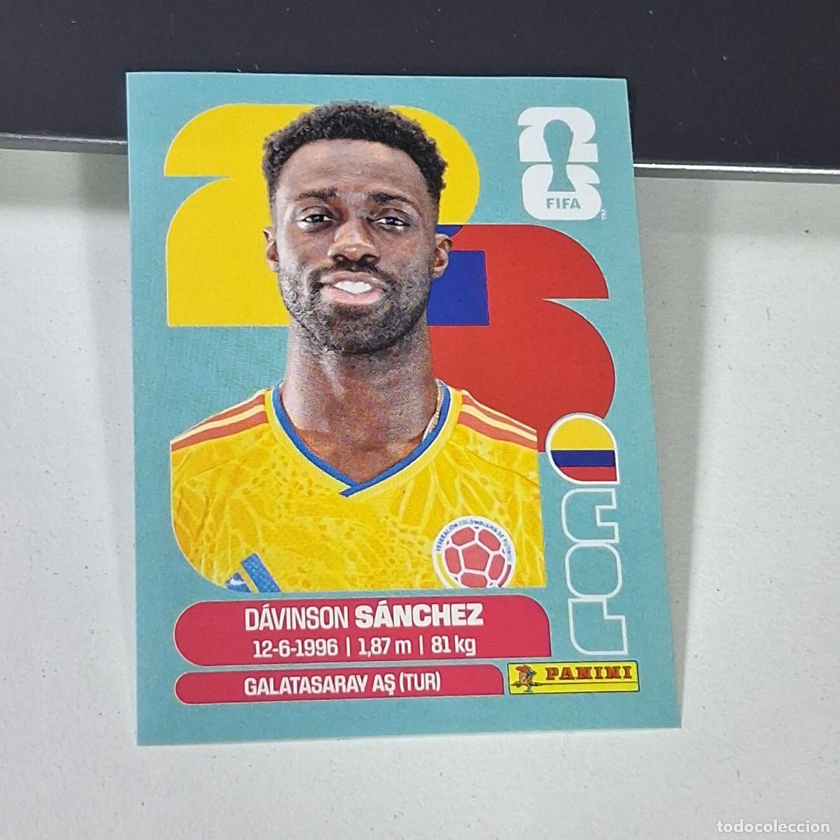 Cromos de F&uacute;tbol: B19 COL 4 COL4 DAVINSON SANCHEZ COLOMBIA COL MUNDIAL FIFA WORLD CUP 2026 STICKER PANINI