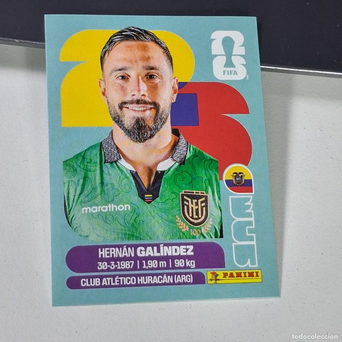 Cromos de F&uacute;tbol: B19 ECU2 HERN&Aacute;N GAL&Iacute;NDEZ 2 ECUADOR ECU MUNDIAL FIFA WORLD CUP 2026 STICKER PANINI