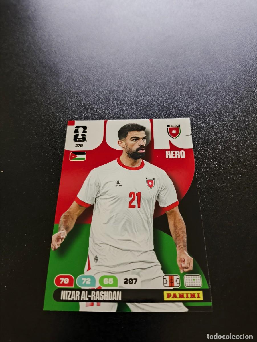 Cromos de F&uacute;tbol: 270 Nizar Al-Rashdan jordania ADRENALYN MUNDIAL FIFA WORLD CUP 2026 PANINI NO LIGA