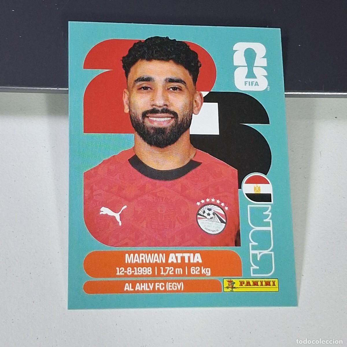 Cromos de F&uacute;tbol: B19 EGY 10 EGY10 MARWAN ATTIA EGYPTO EGY EGYPT MUNDIAL FIFA WORLD CUP 2026 STICKER PANINI