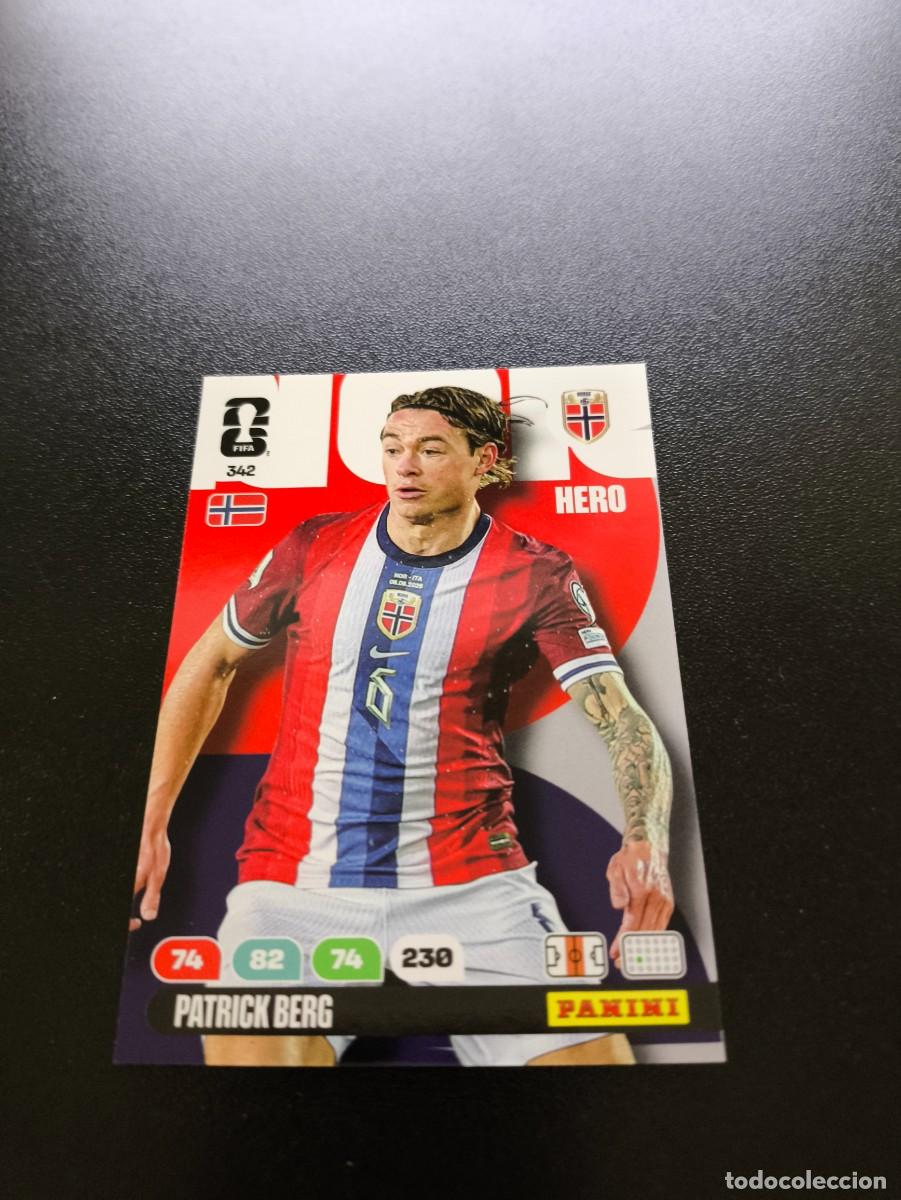 Cromos de F&uacute;tbol: 342 Patrick Berg noruega ADRENALYN MUNDIAL FIFA WORLD CUP 2026 PANINI NO LIGA