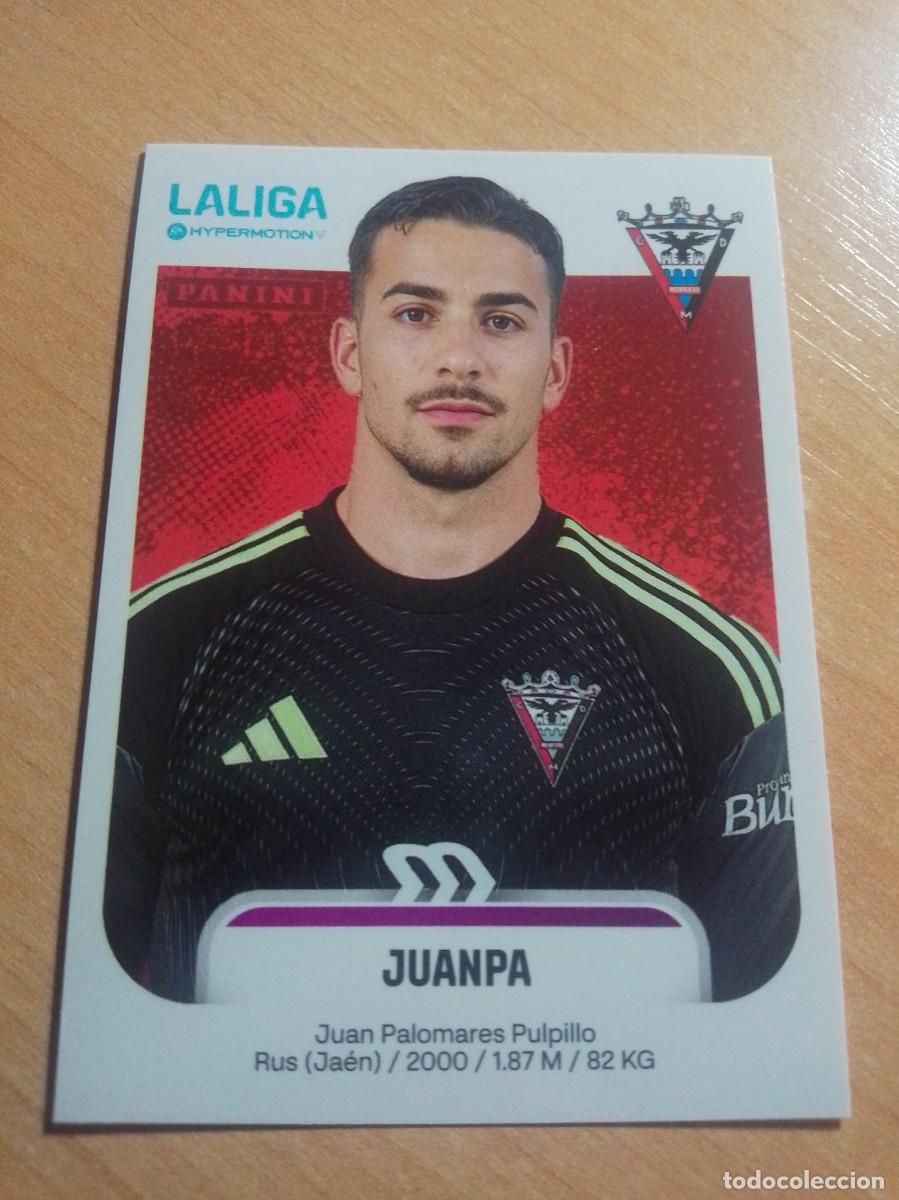 Cromos de F&uacute;tbol: 309 JUANPA DEL MIRANDES 2&ordf; DIVISION HYPERMOTION 25 26 PANINI 2025 2026 NUEVO