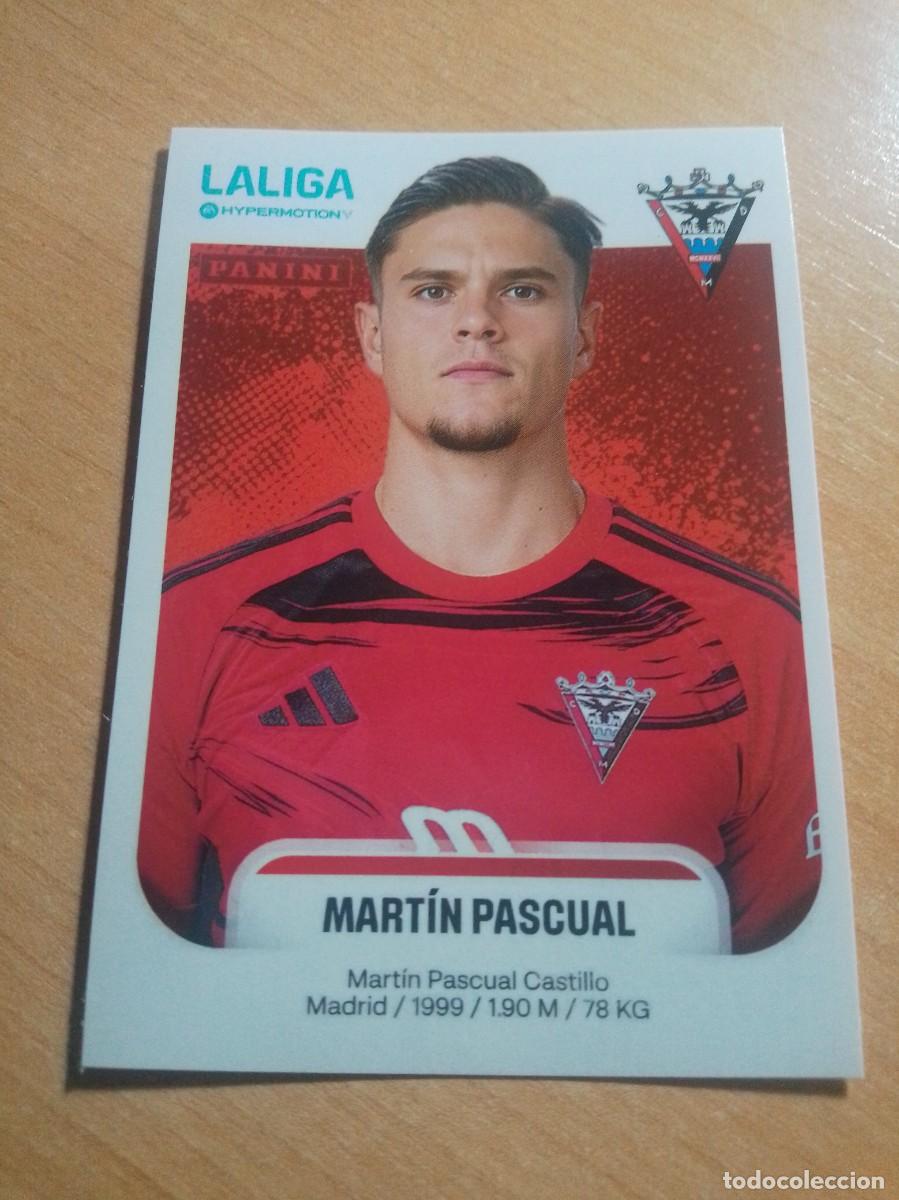 Cromos de F&uacute;tbol: 311 MARTIN PASCUAL DEL MIRANDES 2&ordf; DIVISION HYPERMOTION 25 26 PANINI 2025 2026 NUEVO