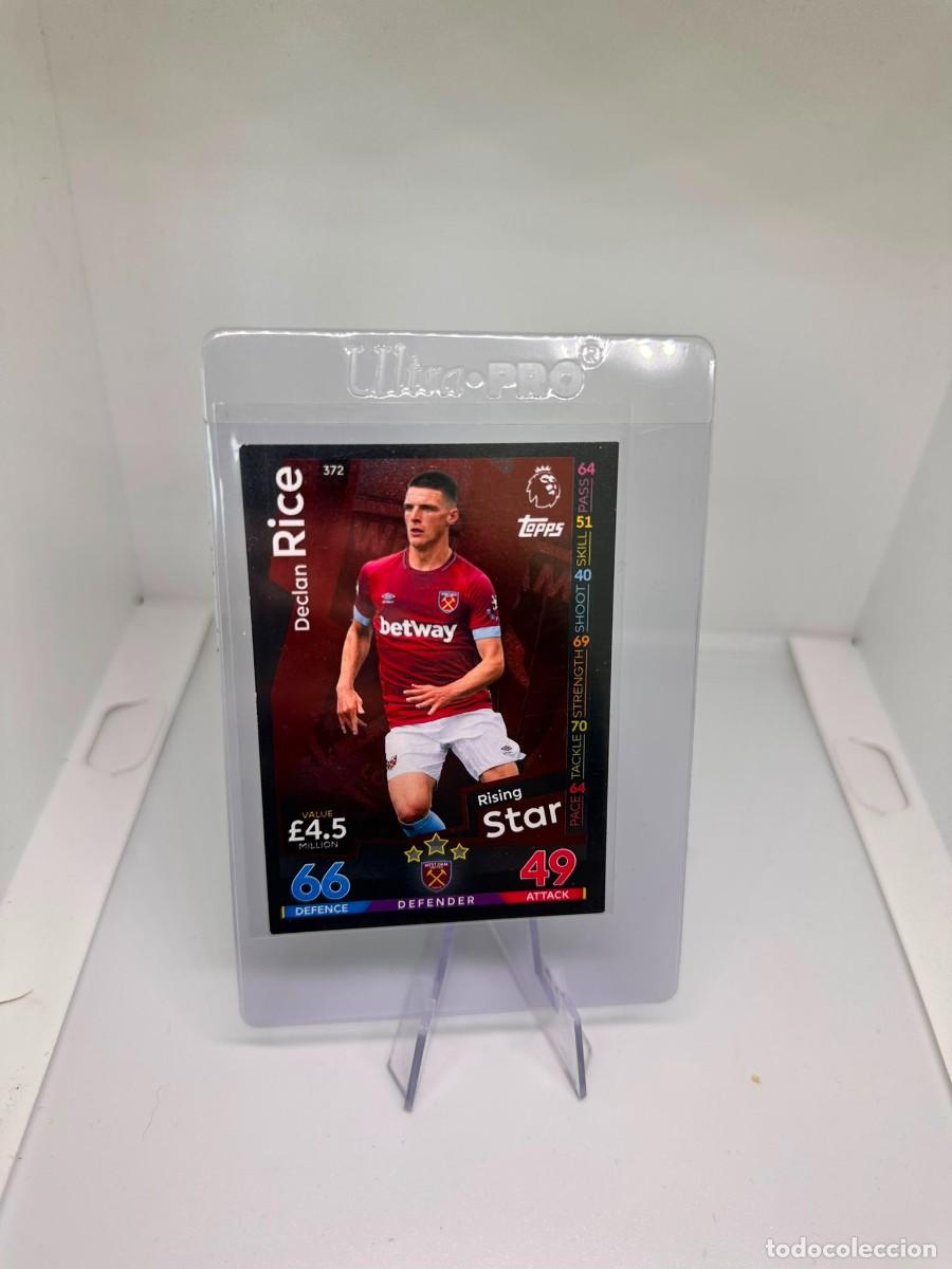 Cromos de F&uacute;tbol: RC Declan Rice #372 West Ham United Topps Match Attax Trading Card Game 2018 19