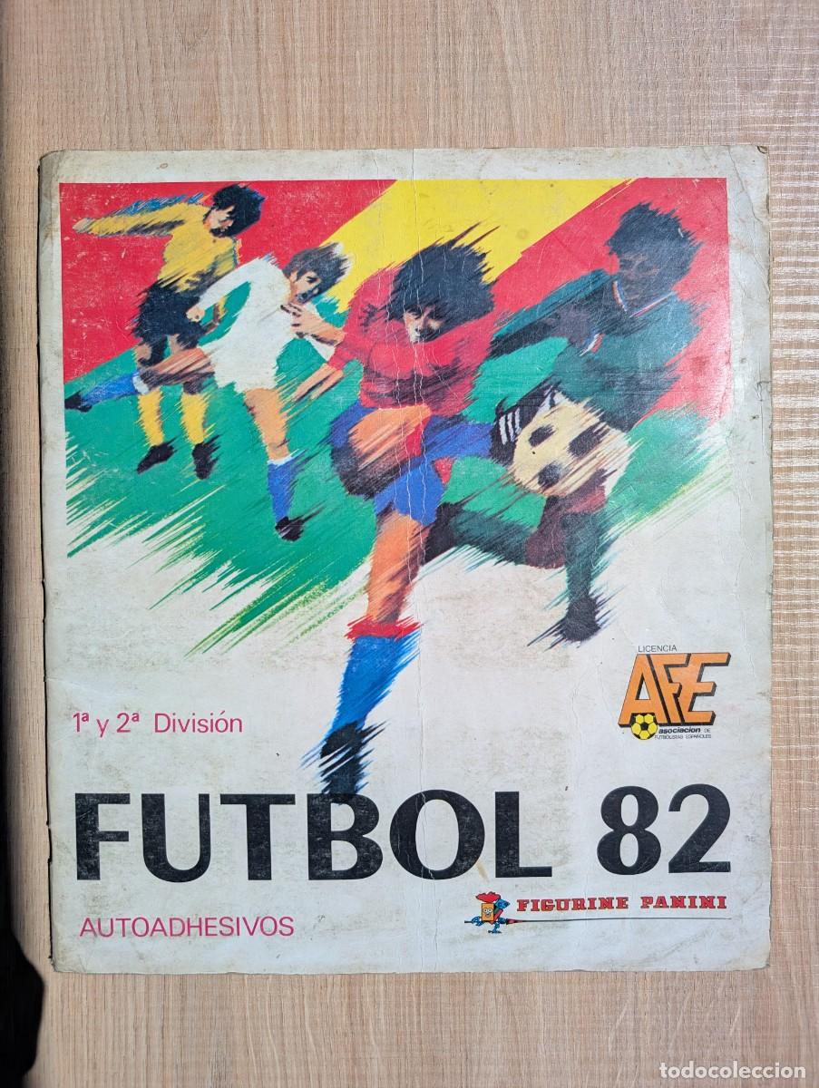 Cromos de F&uacute;tbol: &Aacute;lbum Futbol 82 Panini COMPLETO