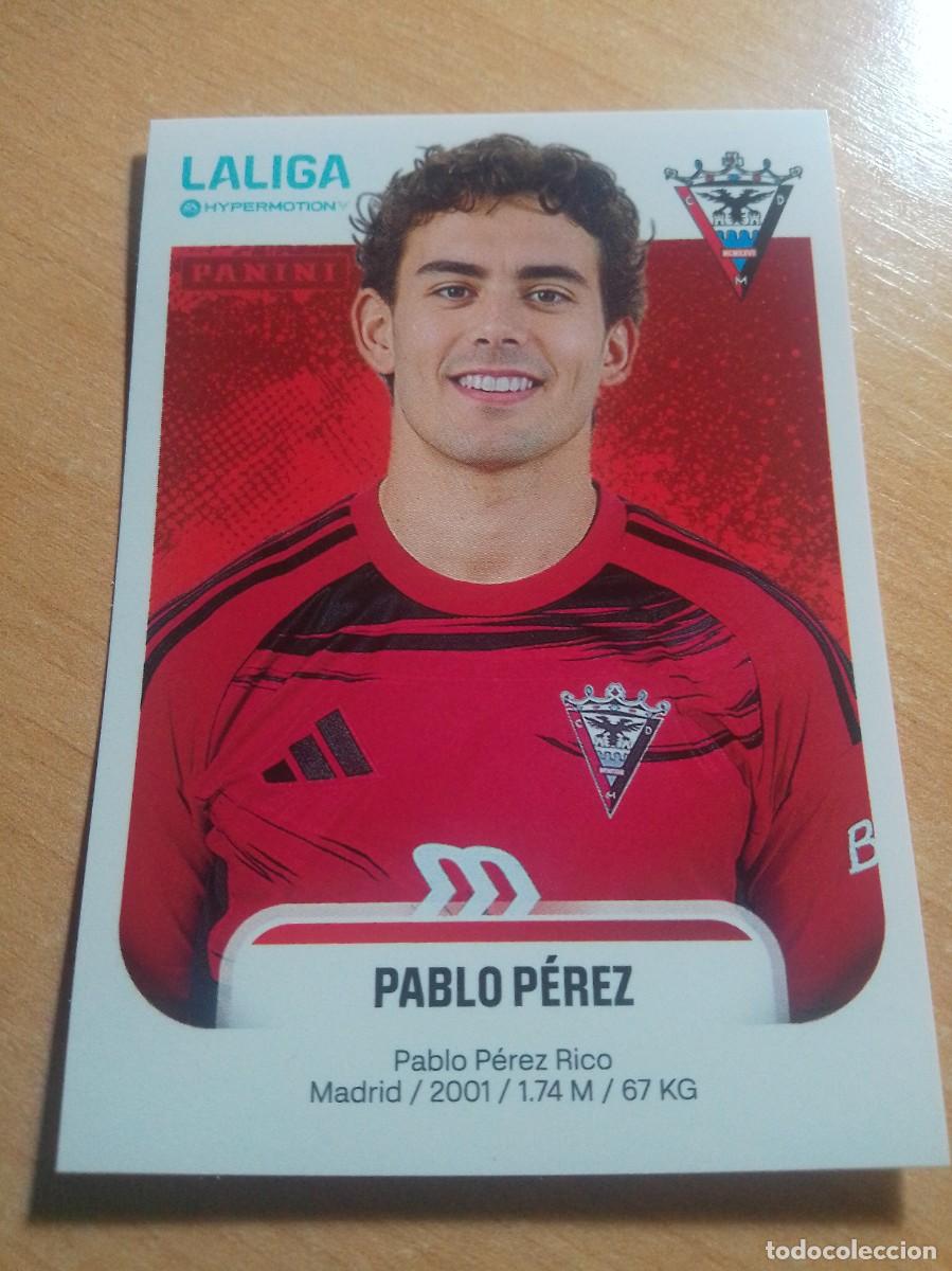 Cromos de F&uacute;tbol: 315 B PABLO PEREZ DEL MIRANDES 2&ordf; DIVISION HYPERMOTION 25 26 PANINI 2025 2026 NUEVO