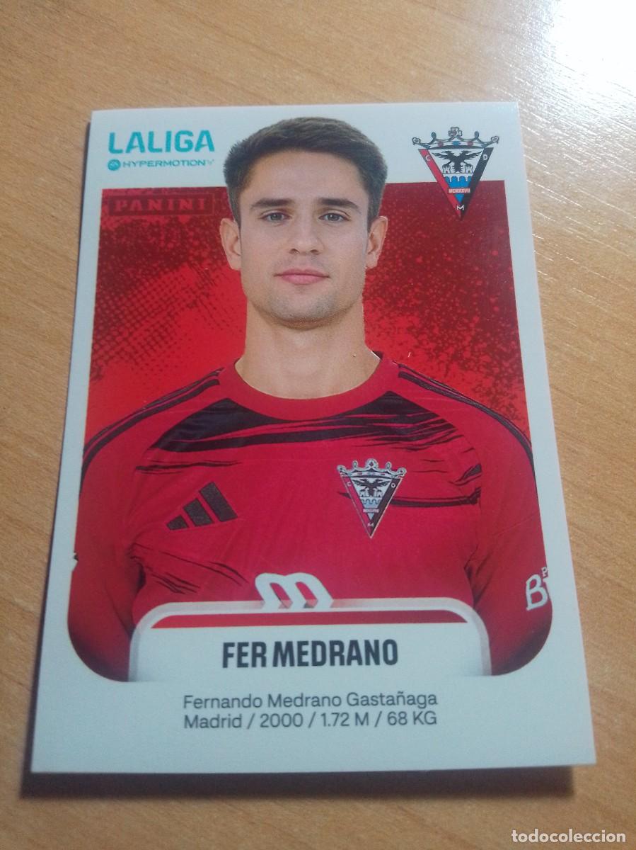 Cromos de F&uacute;tbol: 316 FER MEDRANO DEL MIRANDES 2&ordf; DIVISION HYPERMOTION 25 26 PANINI 2025 2026 NUEVO