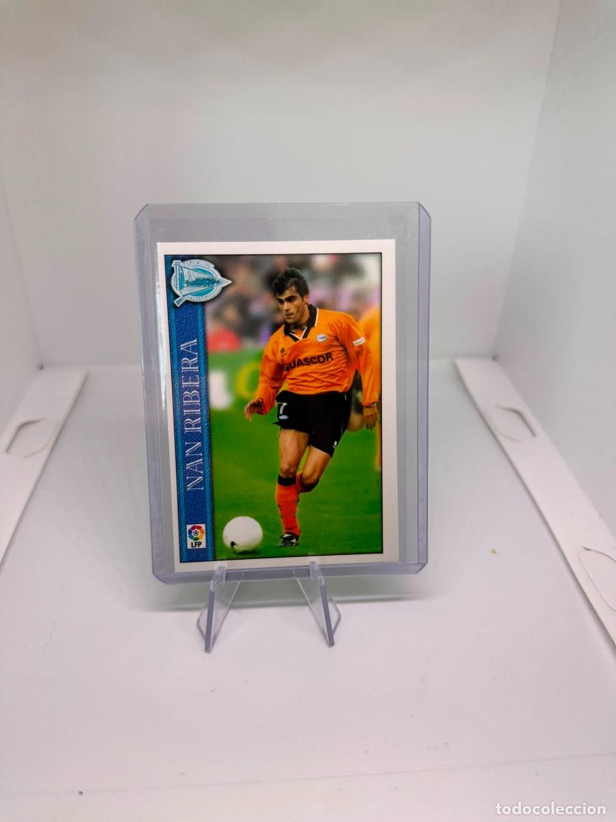 Cromos de F&uacute;tbol: Nan Ribera Deportivo Alaves Mundicromo 1999 2000