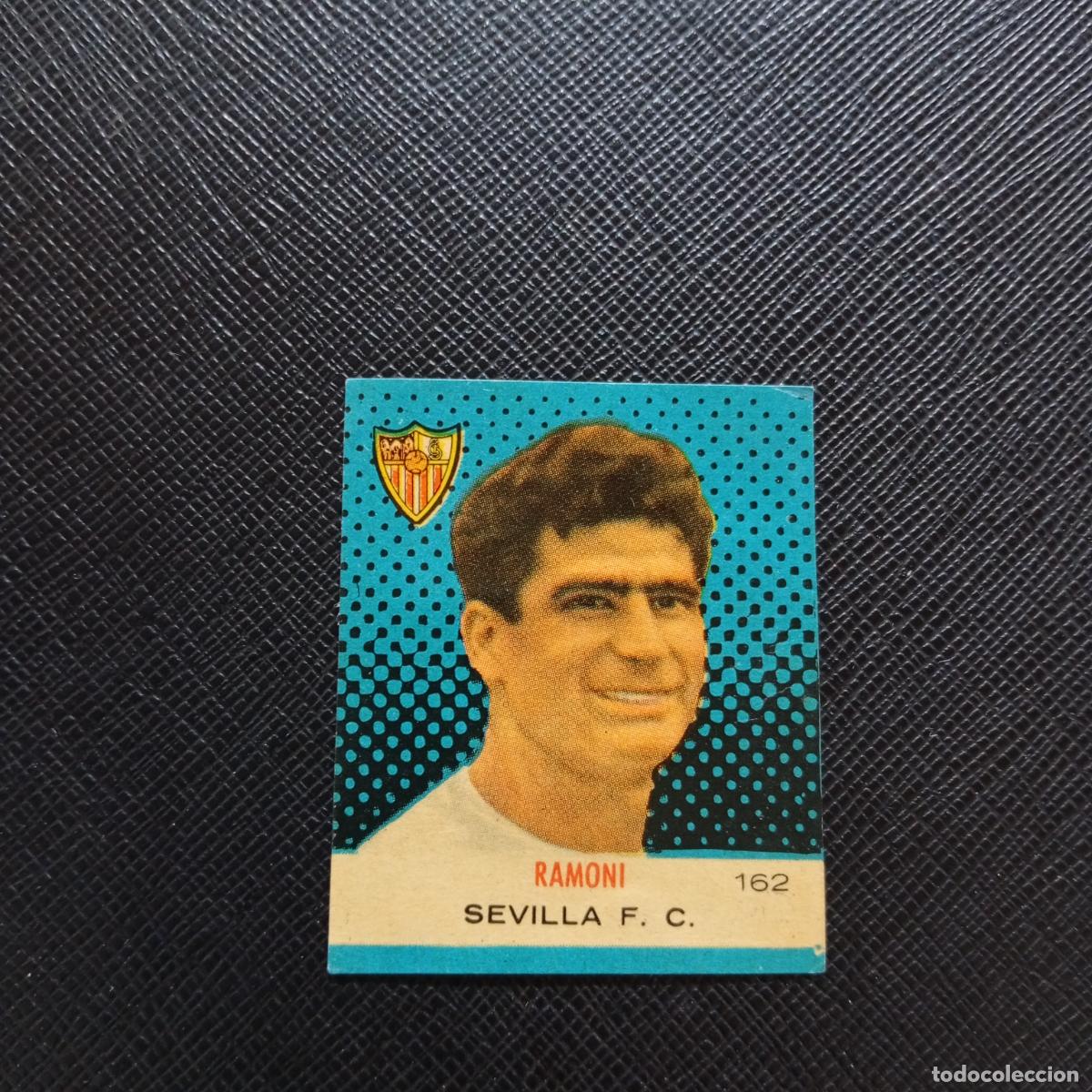 Cromos de F&uacute;tbol: 162 RAMONI SEVILLA BRUGUERA CAMPEONES 1957 1958 CROMO FUTBOL 57 58 - DESPEGADO - A43 PG3