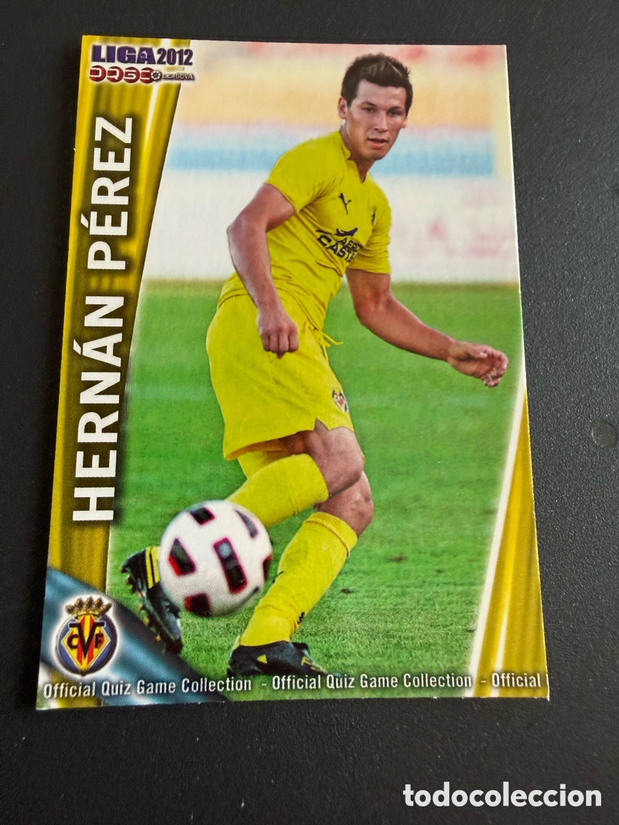 Cromos de Futebol: MUNDICROMO 2012. n 673. UH. HERN&Aacute;N P&Eacute;REZ