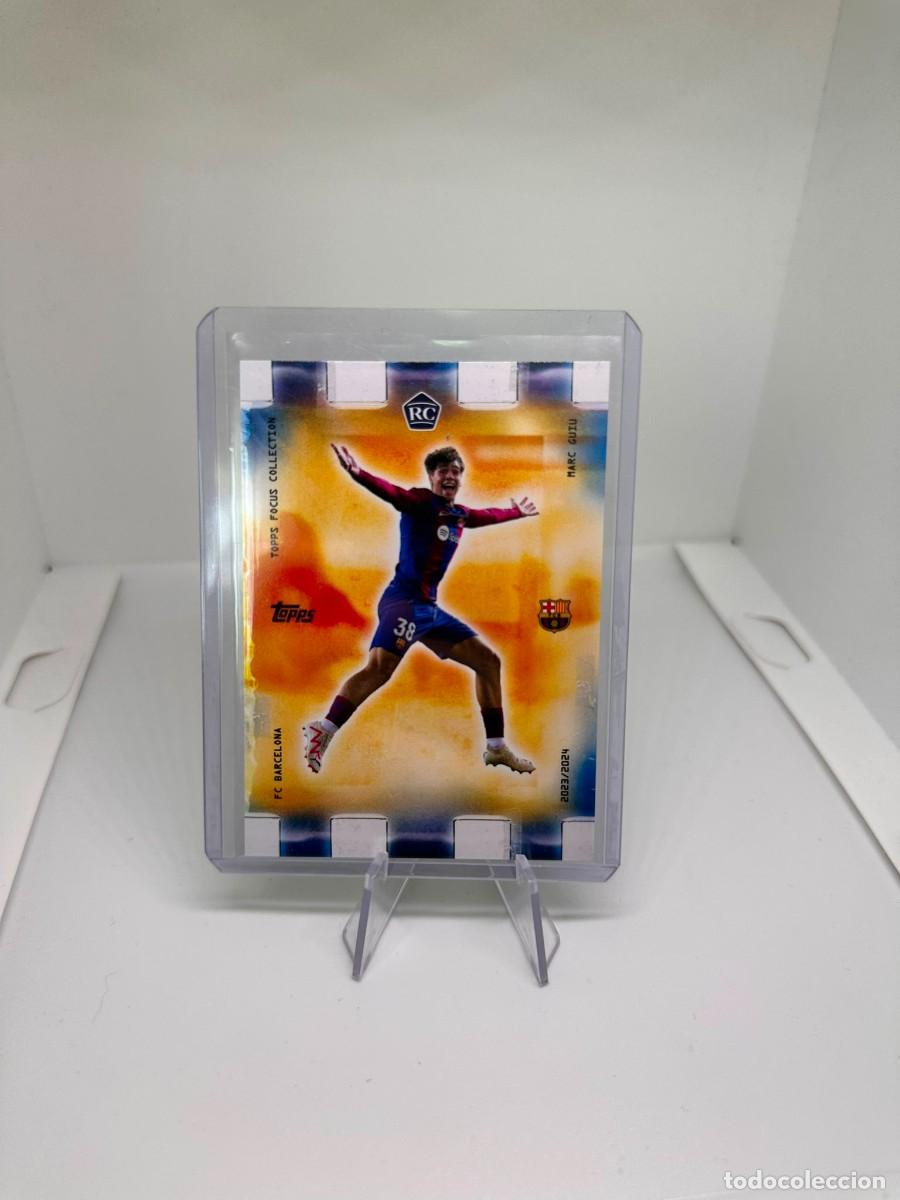 Cromos de F&uacute;tbol: Marc Guiu Rookie FC Barcelona Topps Focus Collection 2023 24
