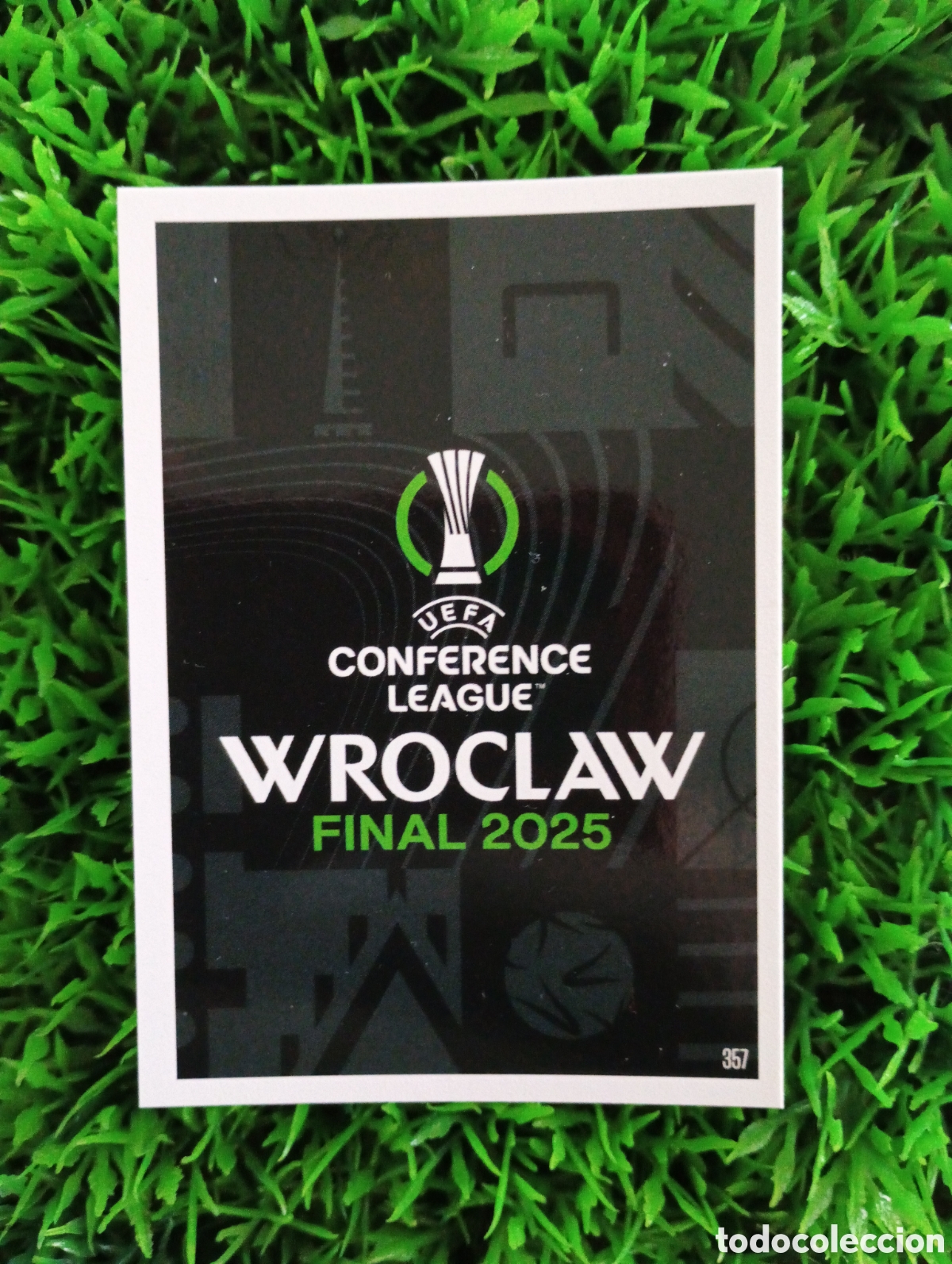 Cromos de F&uacute;tbol: Logo Conference League Wroclaw 2025 Match Attax Extra 24-25 # 357