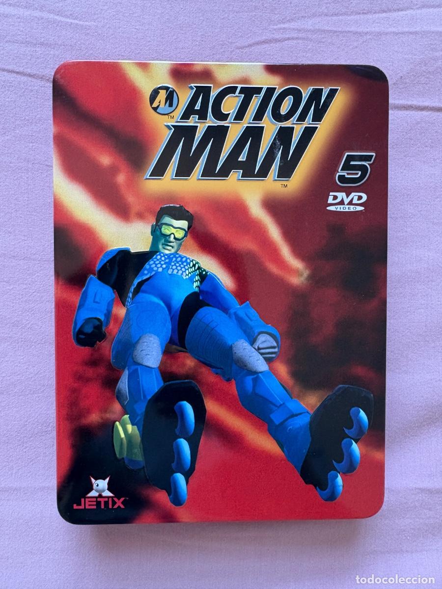 Cromos de F&uacute;tbol: DVD6. ACTION MAN 5 DVD SERIE ANIMADA STEELBOOK