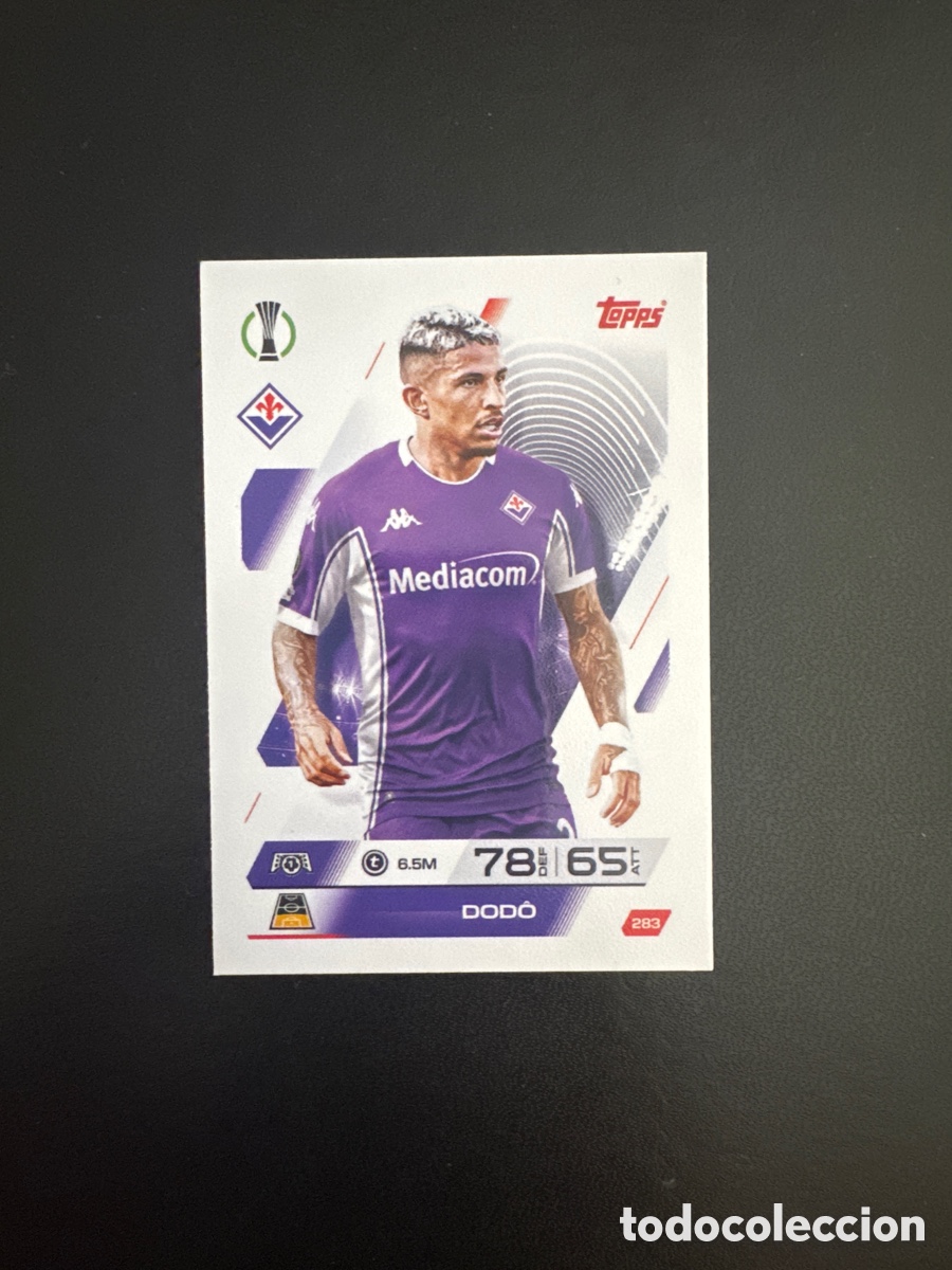 Fu&szlig;ball-Sticker: DODO FIORENTINA NUMERO 283 MATCH ATTAX 2025 2026