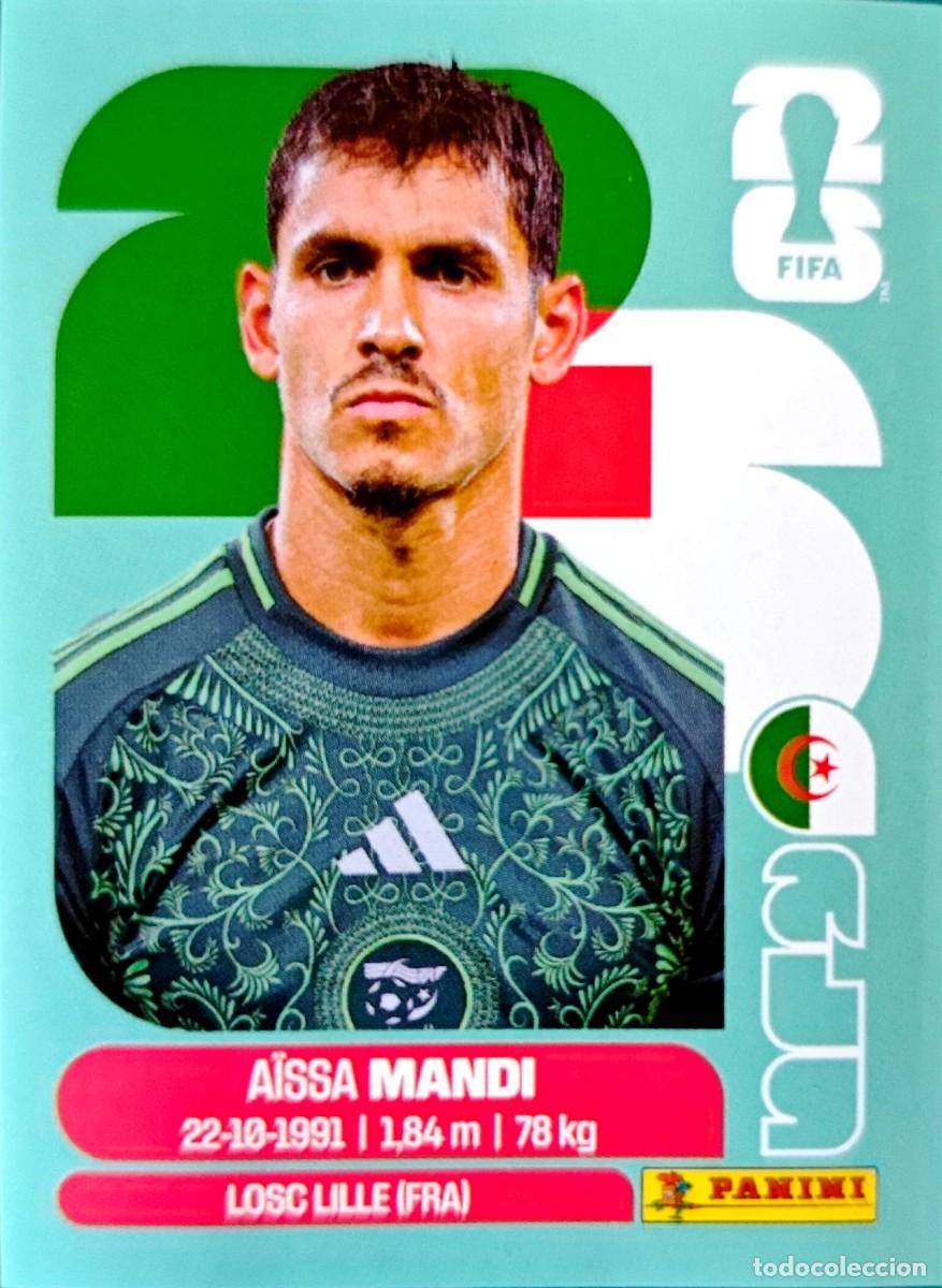 Fu&szlig;ball-Sticker: ALG 7 ALG7 Aissa Mandi - Argelia - PANINI Fifa World Cup 2026 - Sticker