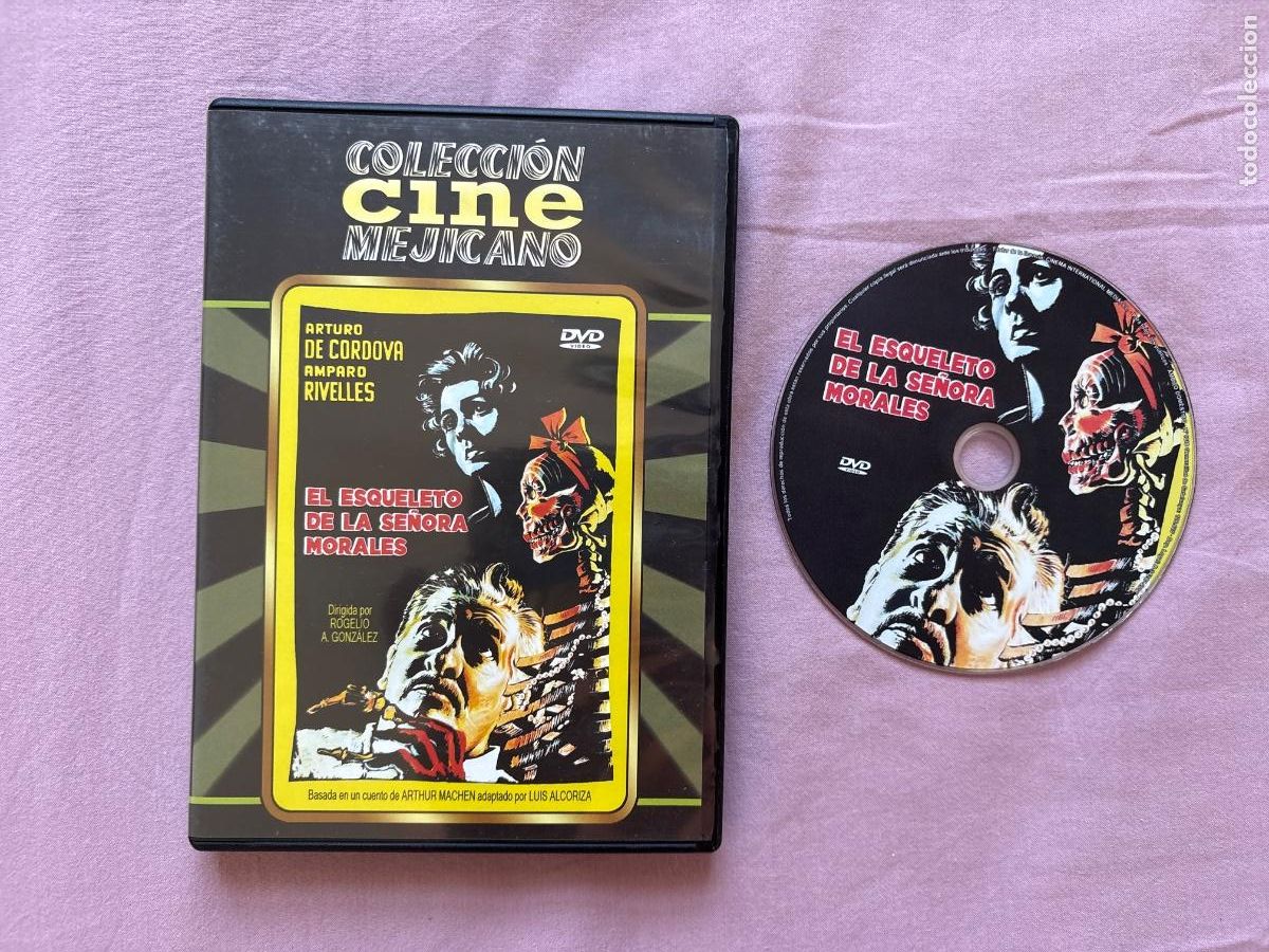 Cromos de Futebol: DVD6. CINE MEJICANO EL ESQUELETO DE LA SE&Ntilde;ORA MORALES DVD