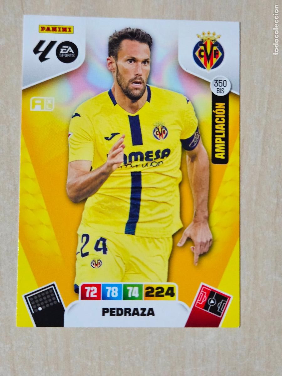 Cartes &agrave; collectionner de Football: FICHA N&ordm; BIS 350 PEDRAZA - ADRENALYN 25 26 - PANINI 2025 - 26 - CROMO - AMPLIACION