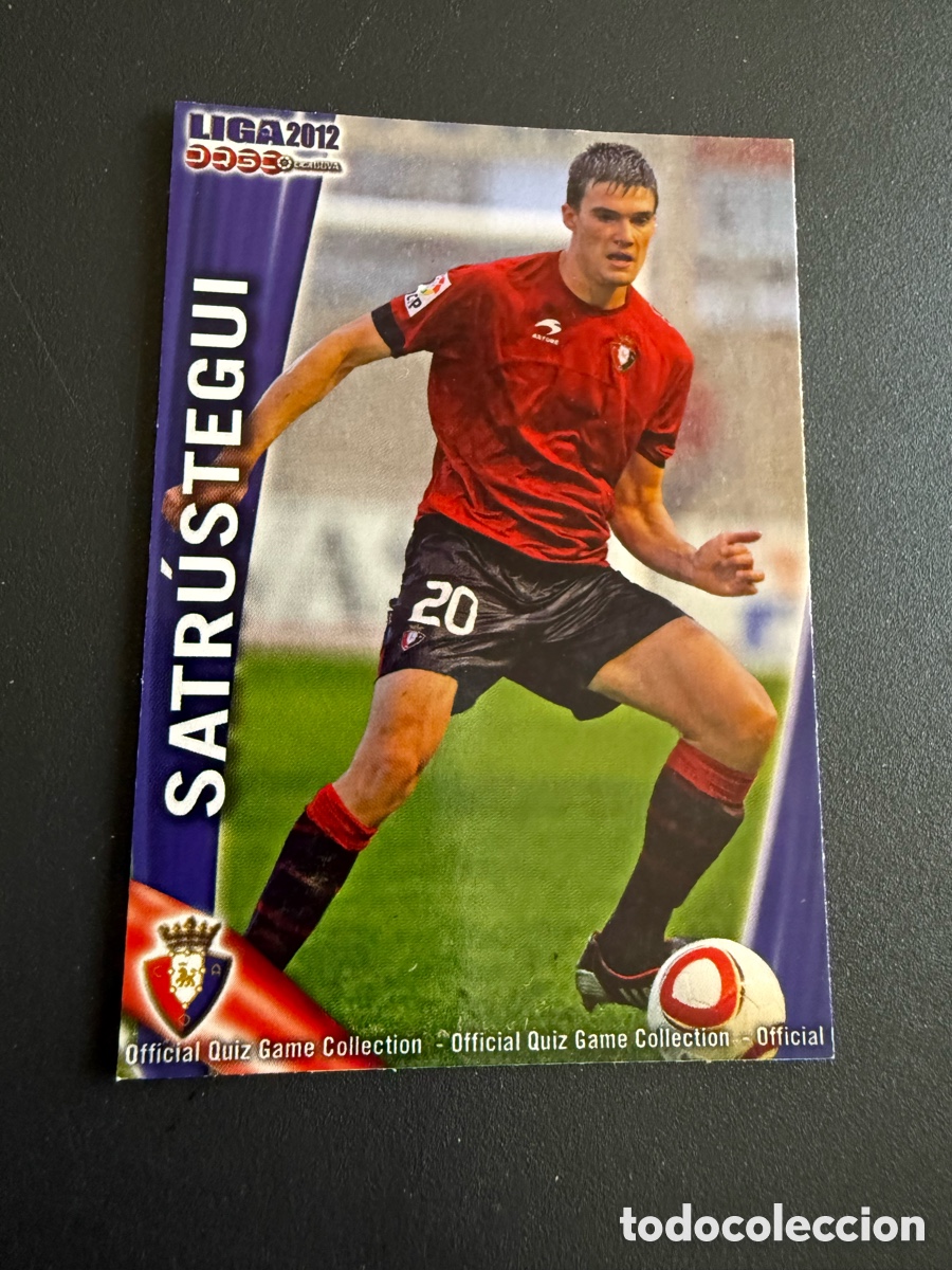 Cromos de F&uacute;tbol: MUNDICROMO 2012. n 687. UH. SATRUSTEGUI