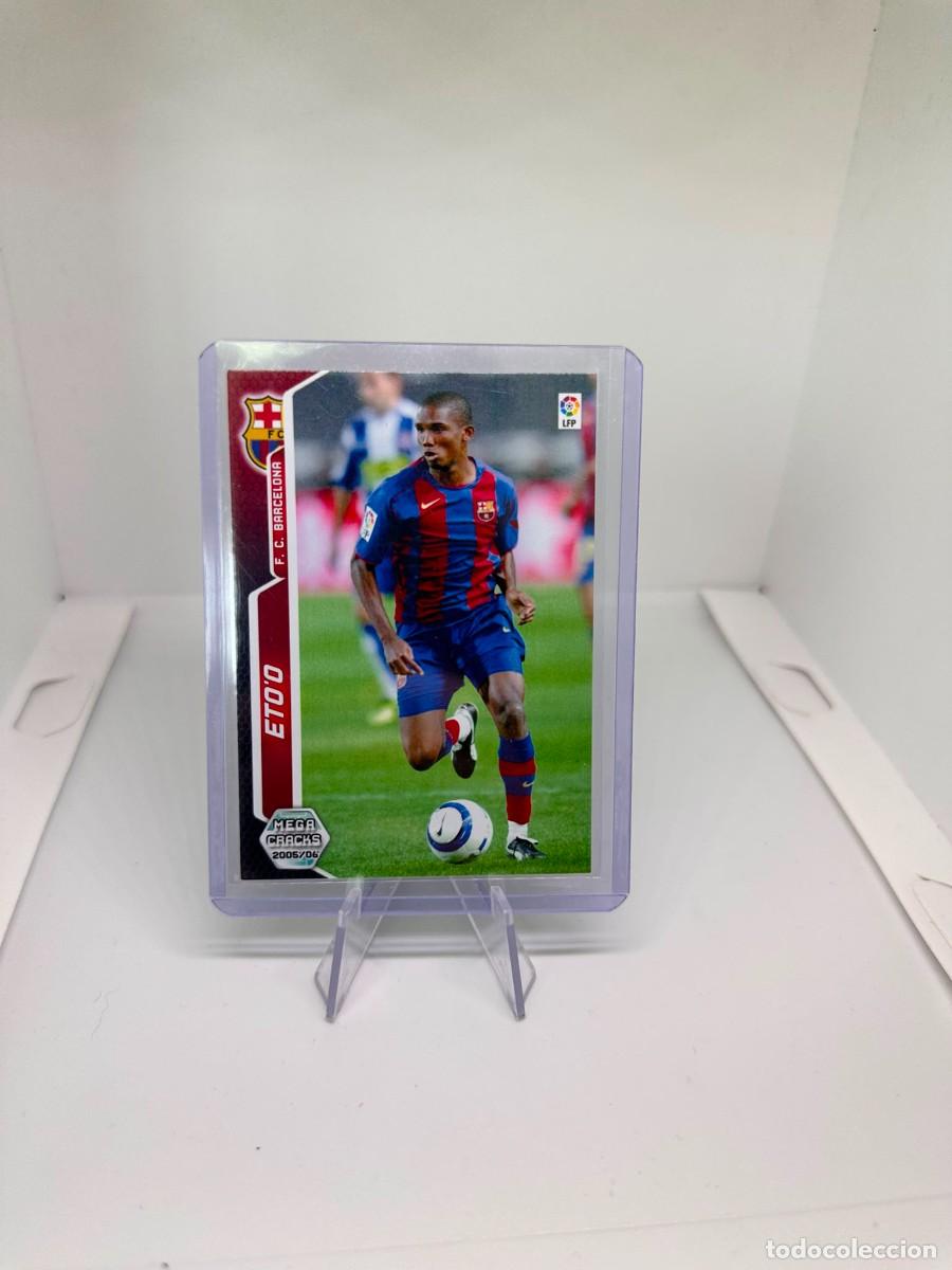 Cromos de F&uacute;tbol: Eto FC Barcelona Panini Megaescraks 2005 06