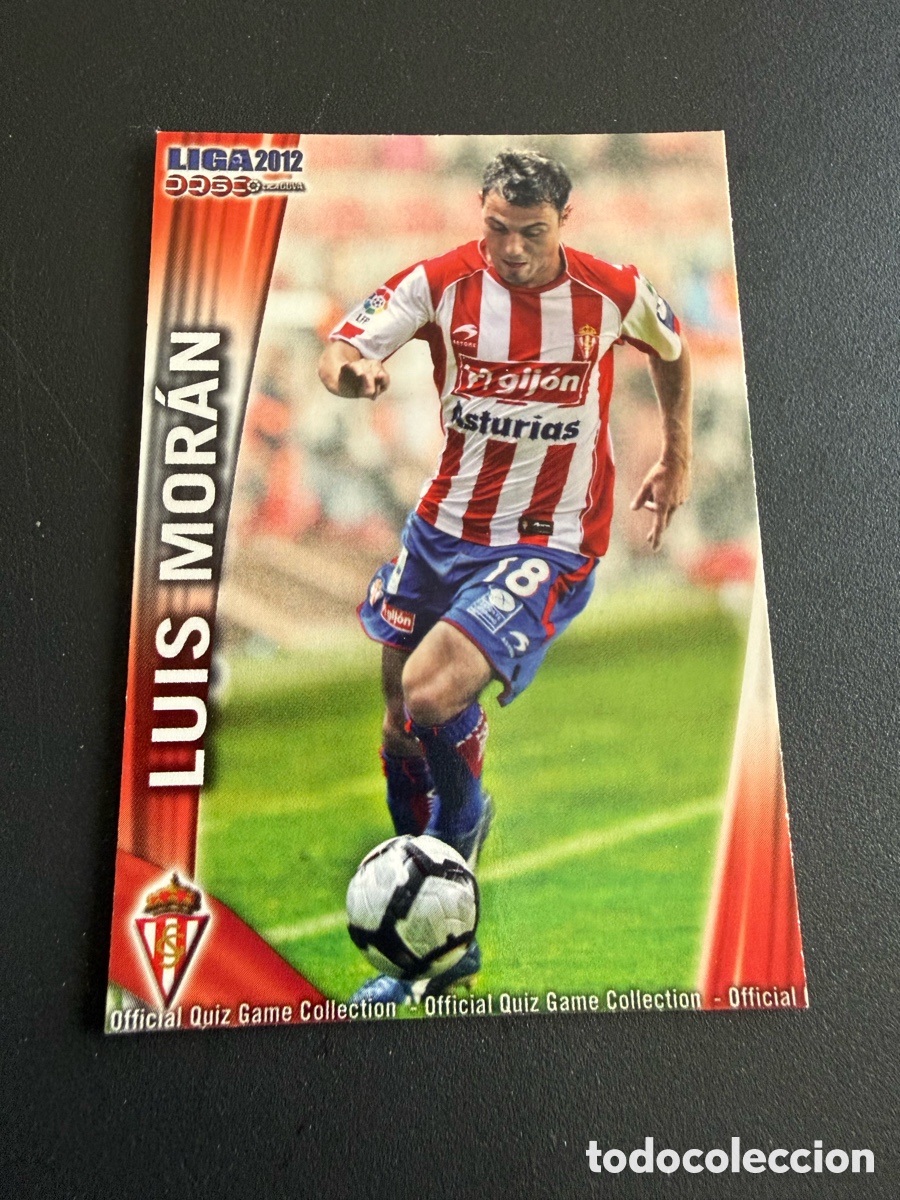 Fu&szlig;ball-Sticker: MUNDICROMO 2012. n 689 UH. LUIS MOR&Aacute;N