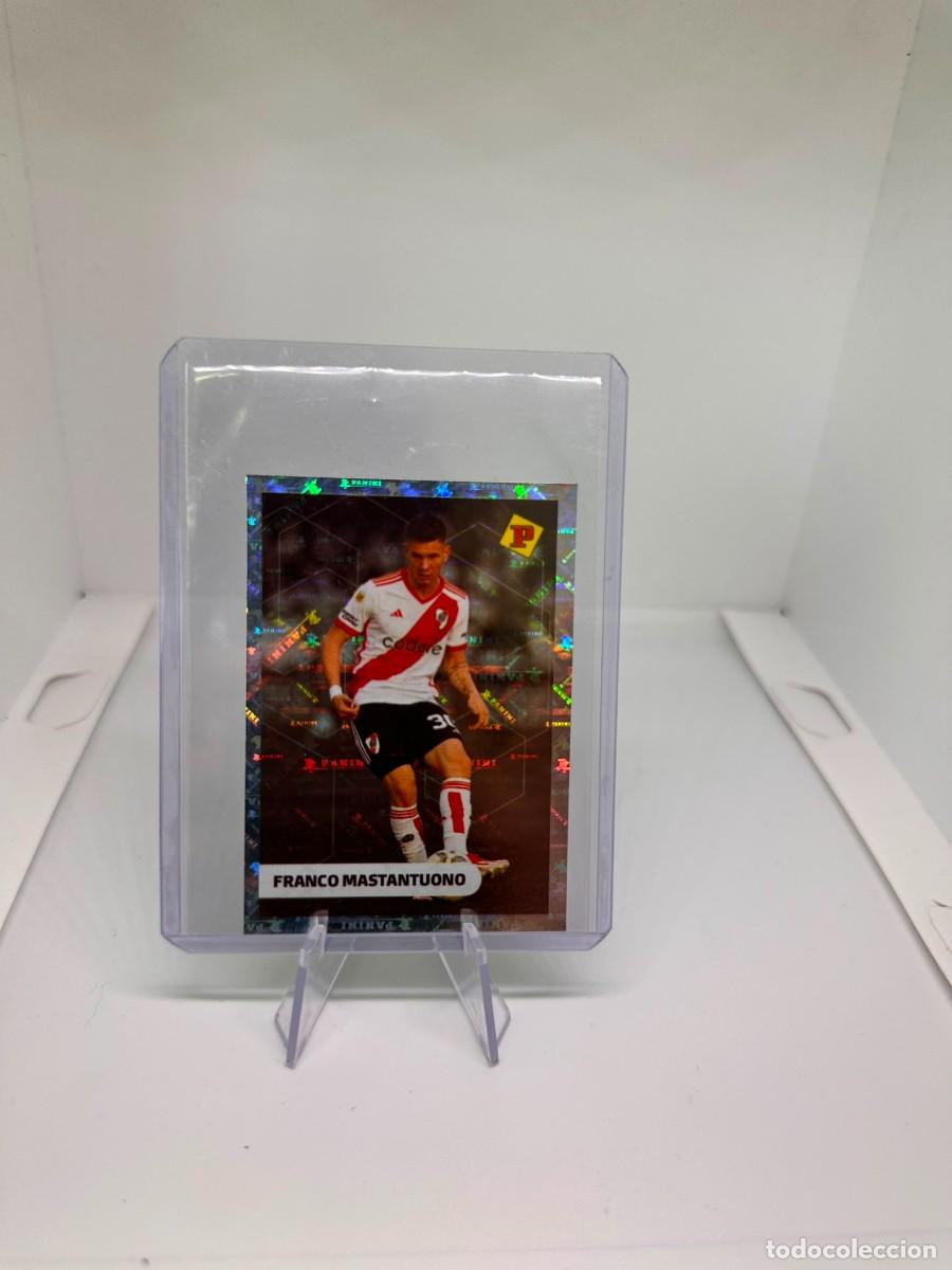 Fu&szlig;ball-Sticker: Rookie Franco Mastantuono Sem9 River Plate Panini Futbol Argentino 2024