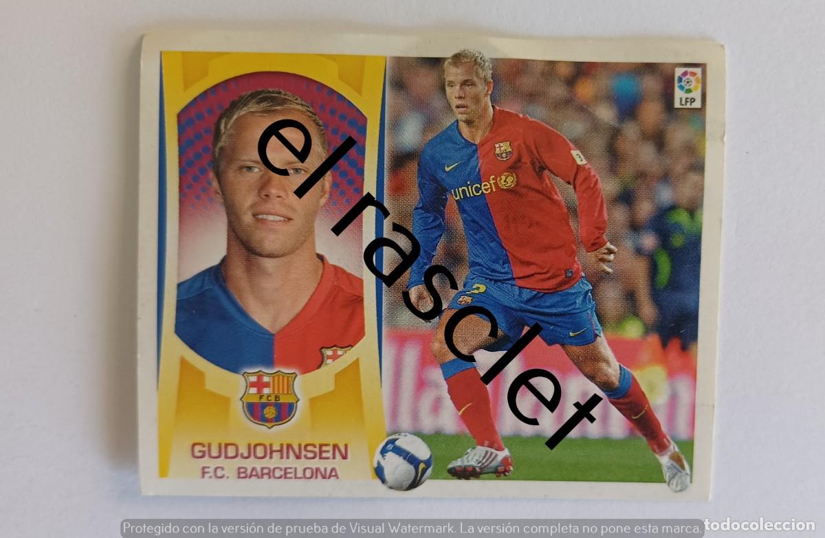 Fu&szlig;ball-Sticker: CARTA/ CROMO FUTBOL -LIGA 09/10 -F.C. BARCELONA.- NUMERO 13A