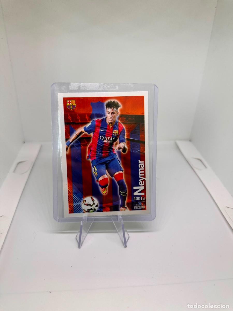 Cromos de F&uacute;tbol: Neymar FC Barcelona Mundicromo 2015 Fichaz Quiz 2016