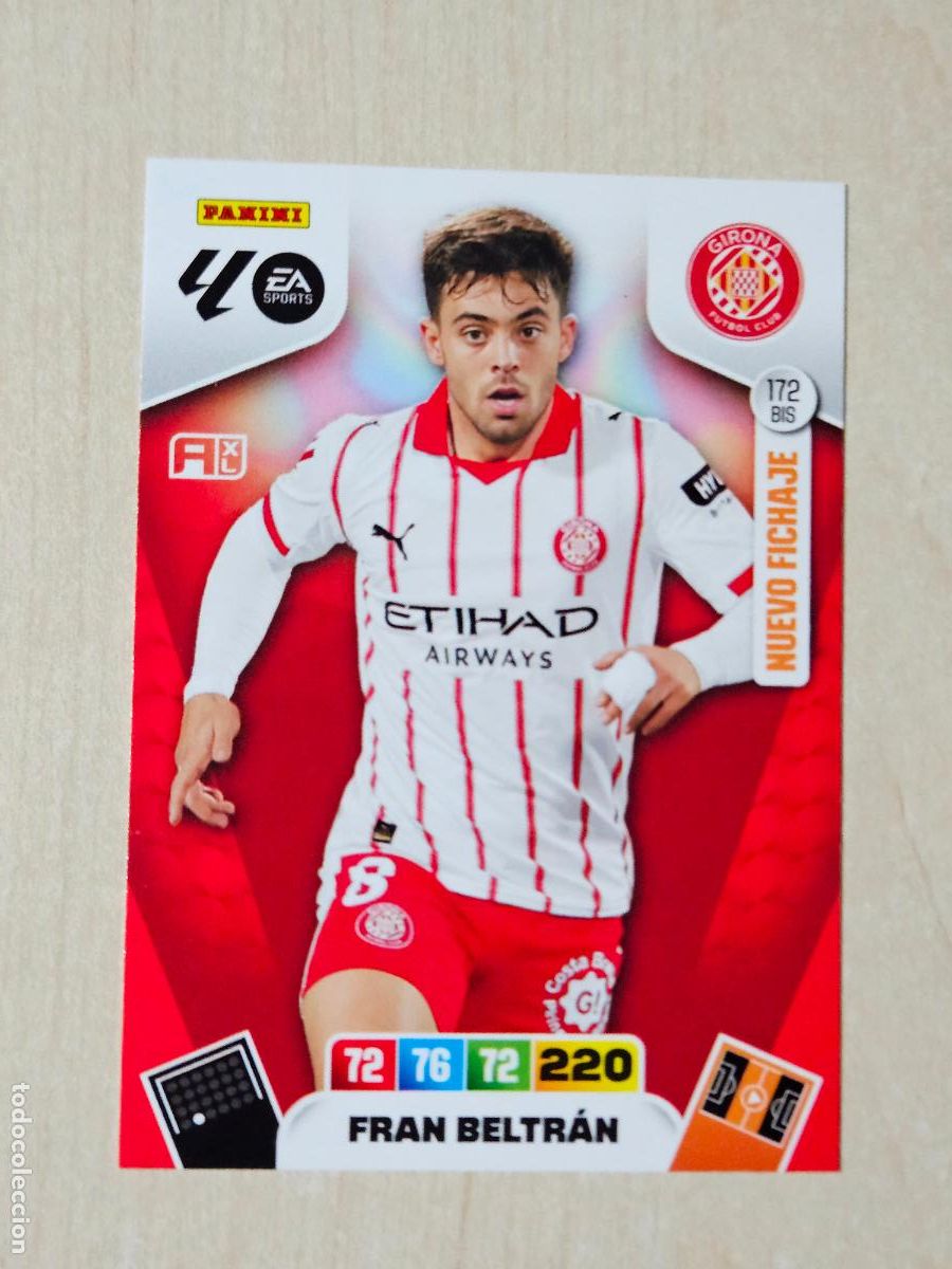 Cartes &agrave; collectionner de Football: FICHA N&ordm; BIS 172 FRAN BELTRAN - ADRENALYN 25 26 - PANINI 2025 - 26 - CROMO - NUEVO FICHAJE