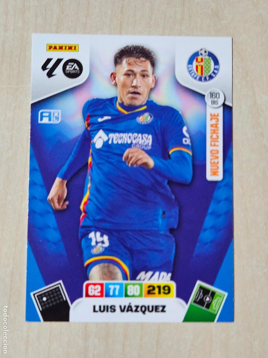 Cartes &agrave; collectionner de Football: FICHA N&ordm; BIS 160 LUIS VAZQUEZ - ADRENALYN 25 26 - PANINI 2025 - 26 - CROMO - NUEVO FICHAJE