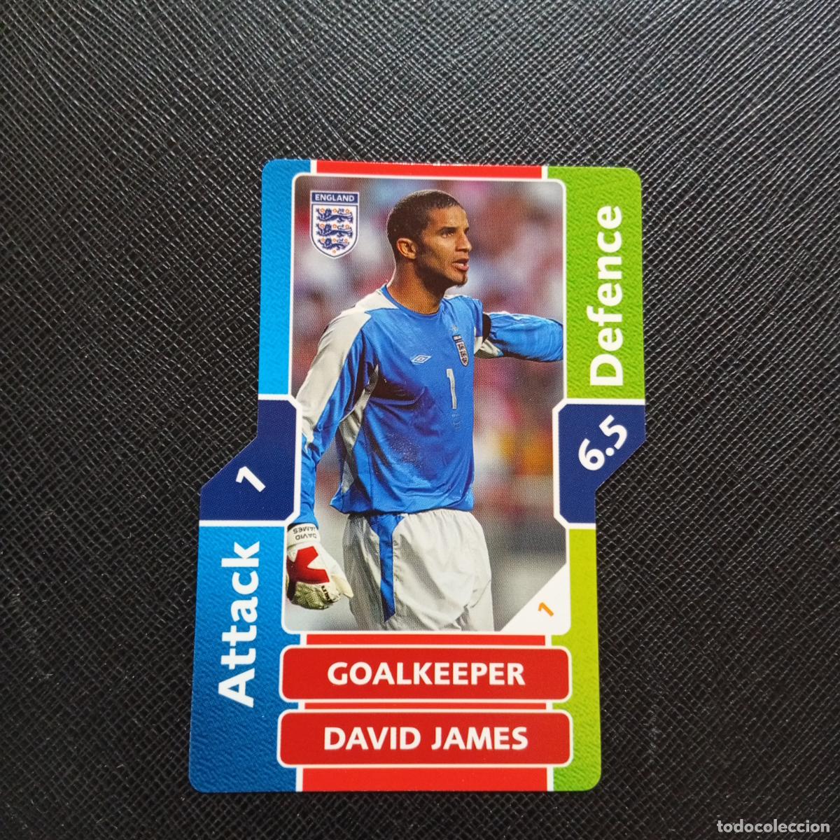 Cartes &agrave; collectionner de Football: DAVID JAMES INGLATERRA TOPPS MATCH ATTAX MUNDIAL 2006 ALEMANIA CROMO FUTBOL 06 - A43 PG22