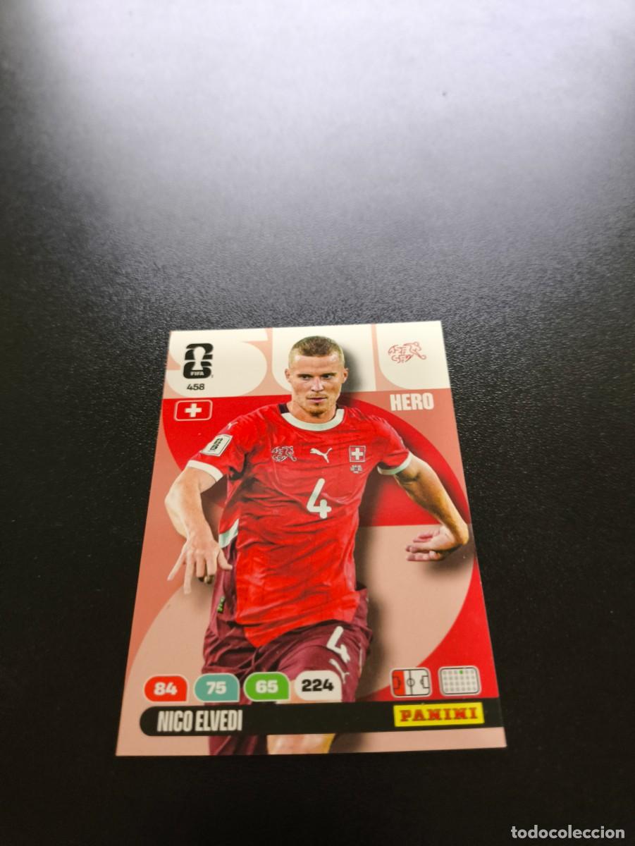 Cromos de F&uacute;tbol: 458 Nico Elvedi suiza ADRENALYN MUNDIAL FIFA WORLD CUP 2026 PANINI NO LIGA