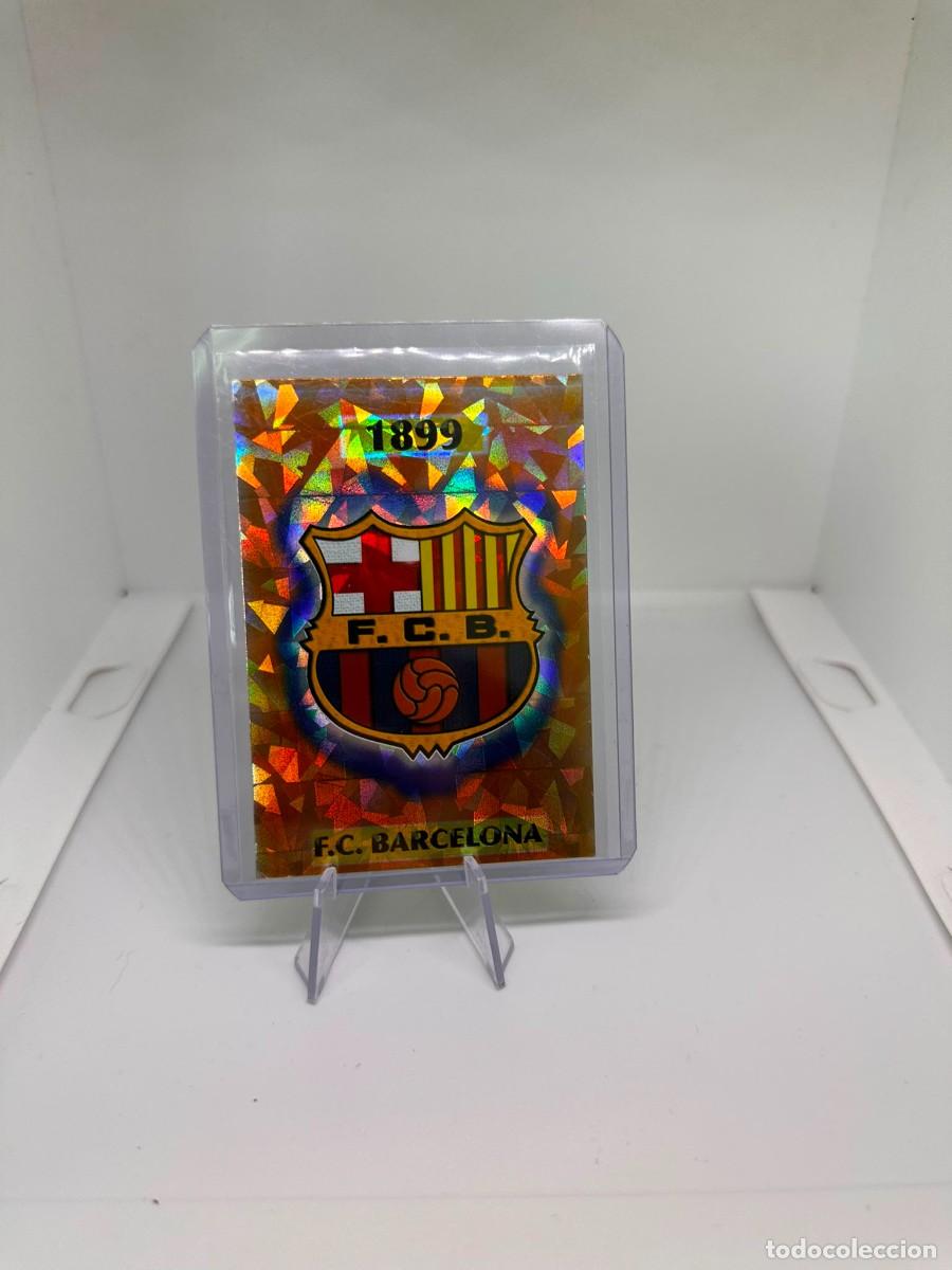 Cromos de F&uacute;tbol: FC Barcelona Escudo Brillante Mundicromo 2003 04
