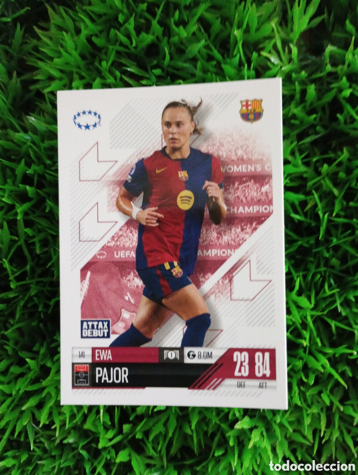 Figurine di Calcio: Pajor Barcelona Match Attax Extra 24-25 # 141
