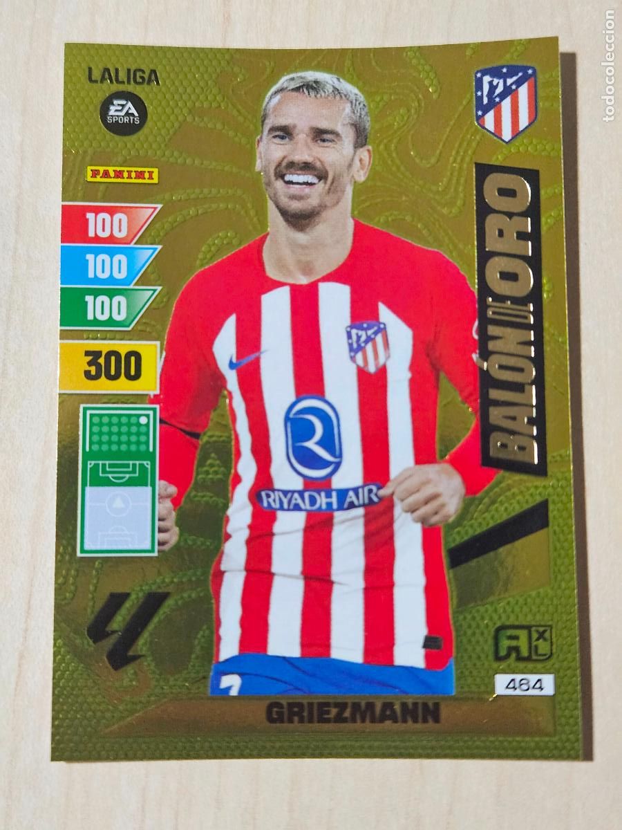 Cromos de F&uacute;tbol: FICHA N&ordm; 464 GRIEZMANN - ADRENALYN 23 24 - PANINI 2023 - 24 - CROMO - BALON DE ORO