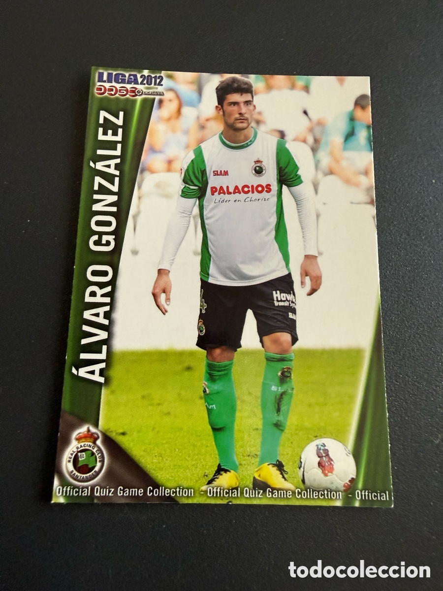 Cromos de Futebol: MUNDICROMO 2012. n 698 UH. &Aacute;LVARO GONZ&Aacute;LEZ