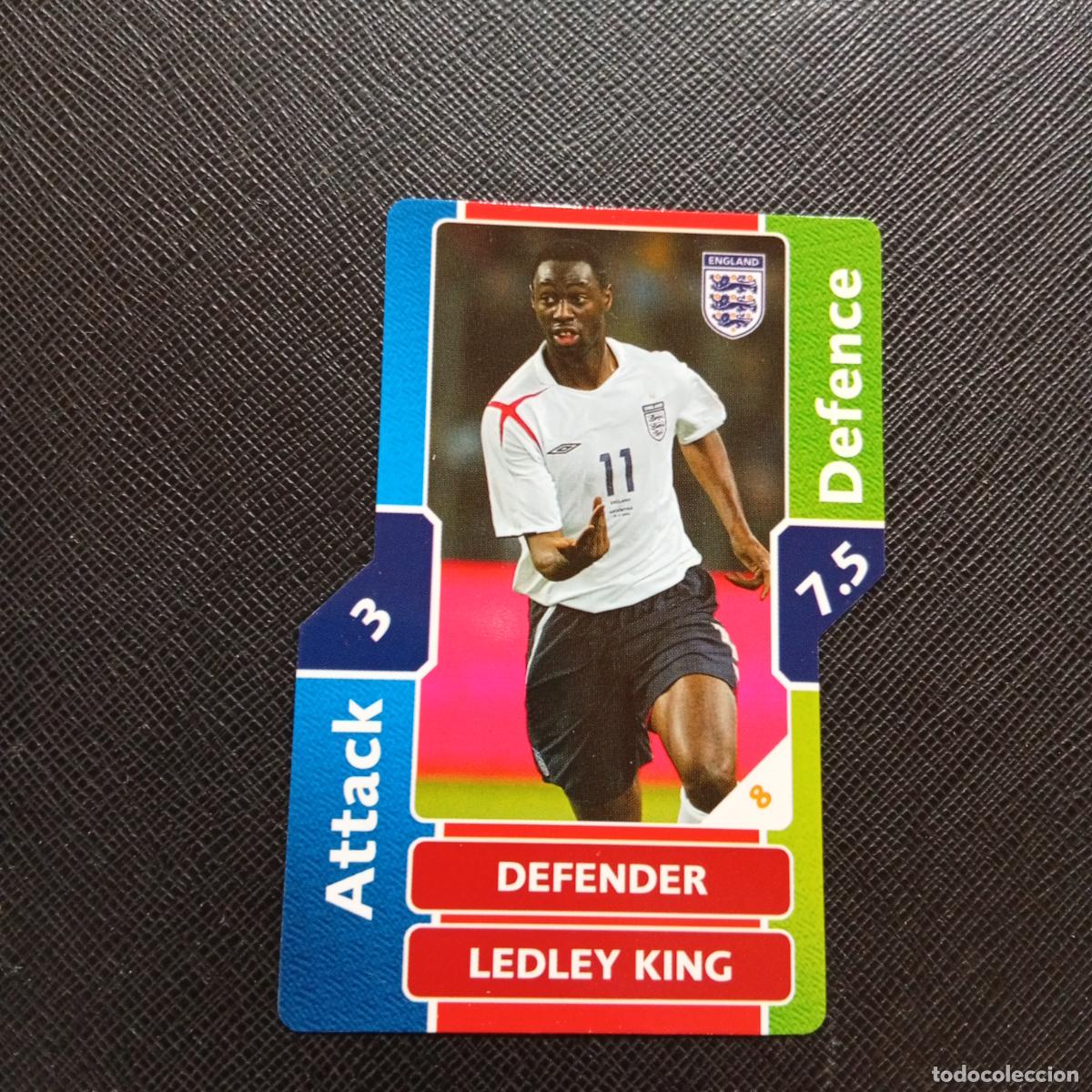Cromos de f&uacute;tbol: LEDLEY KING INGLATERRA TOPPS MATCH ATTAX MUNDIAL 2006 ALEMANIA CROMO FUTBOL 06 - A43 PG28
