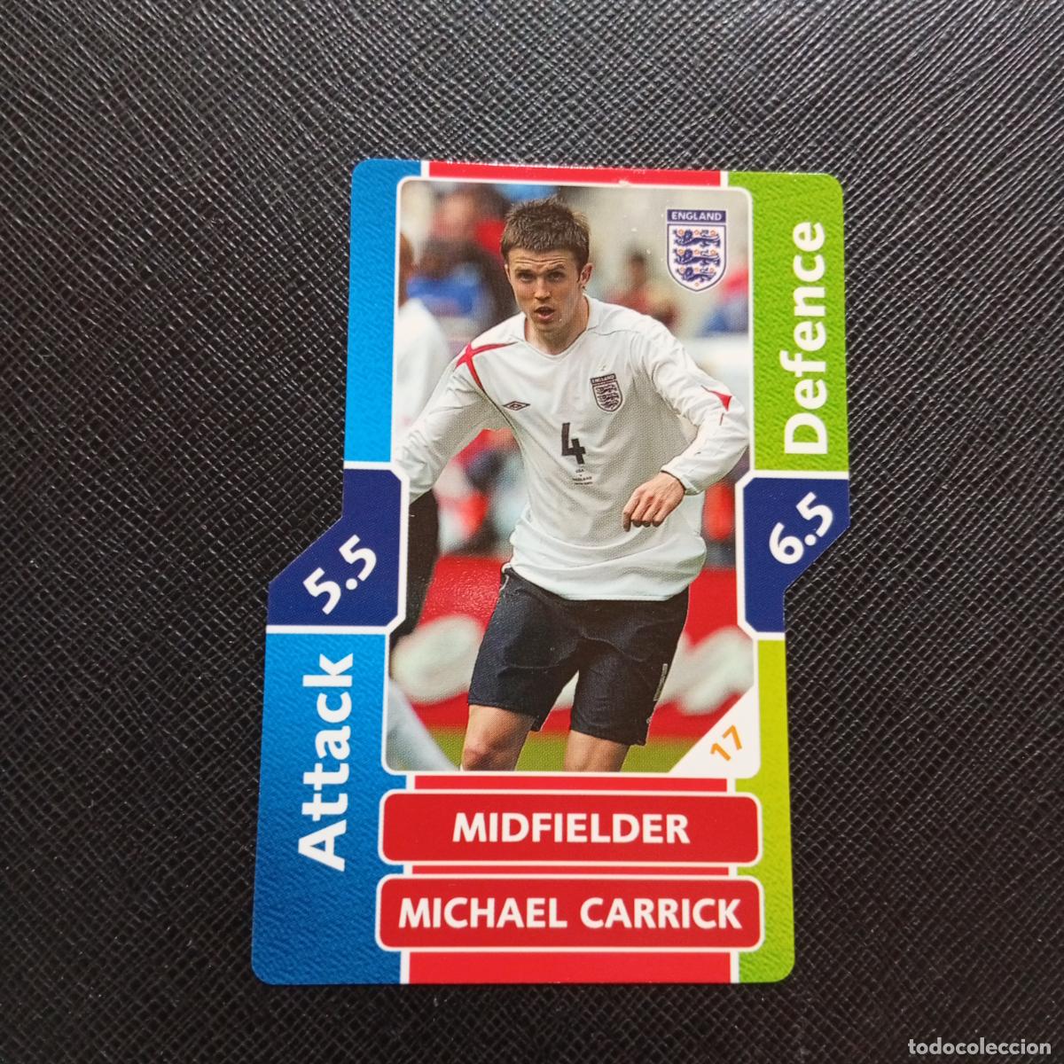 Cartes &agrave; collectionner de Football: MICHAEL CARRICK INGLATERRA TOPPS MATCH ATTAX MUNDIAL 2006 ALEMANIA CROMO FUTBOL 06 - A43 PG28