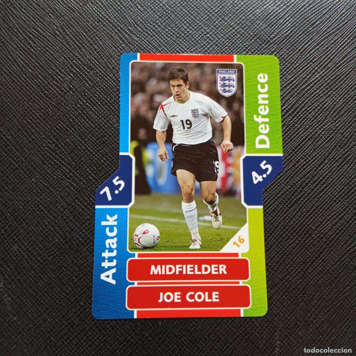 Cartes &agrave; collectionner de Football: JOE COLE INGLATERRA TOPPS MATCH ATTAX MUNDIAL 2006 ALEMANIA CROMO FUTBOL 06 - A43 PG29