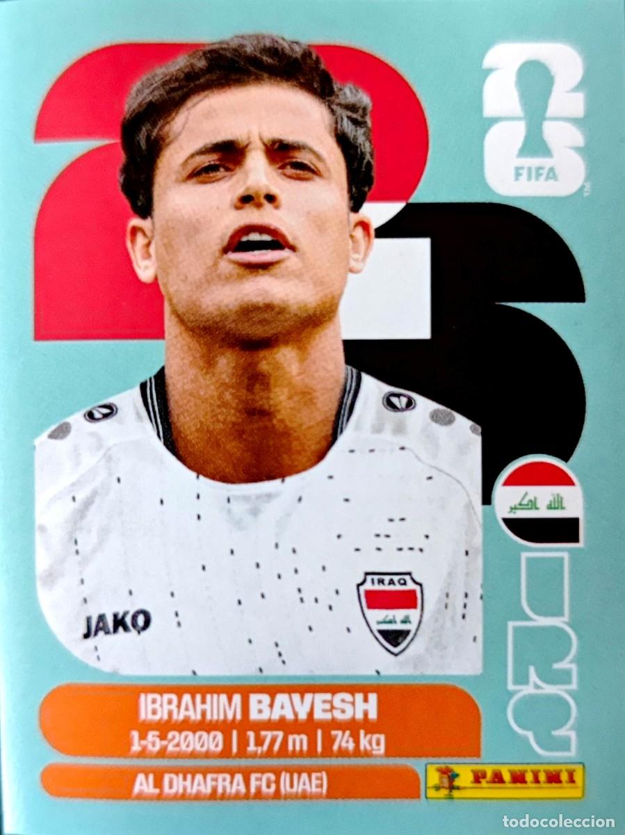 Cartes &agrave; collectionner de Football: IRQ 11 IRQ11 Ibrahim Bayesh - Iraq Irak - PANINI Fifa World Cup 2026 - Sticker