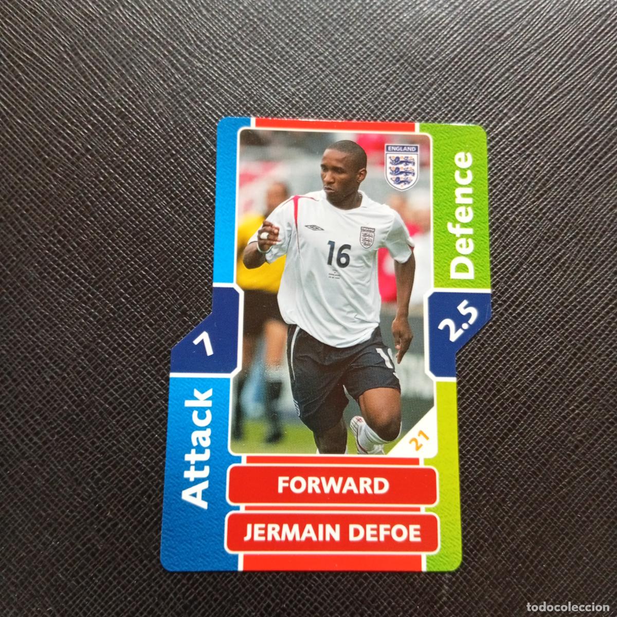 Cromos de F&uacute;tbol: JARMAIN DEFOE INGLATERRA TOPPS MATCH ATTAX MUNDIAL 2006 ALEMANIA CROMO FUTBOL 06 - A43 PG29
