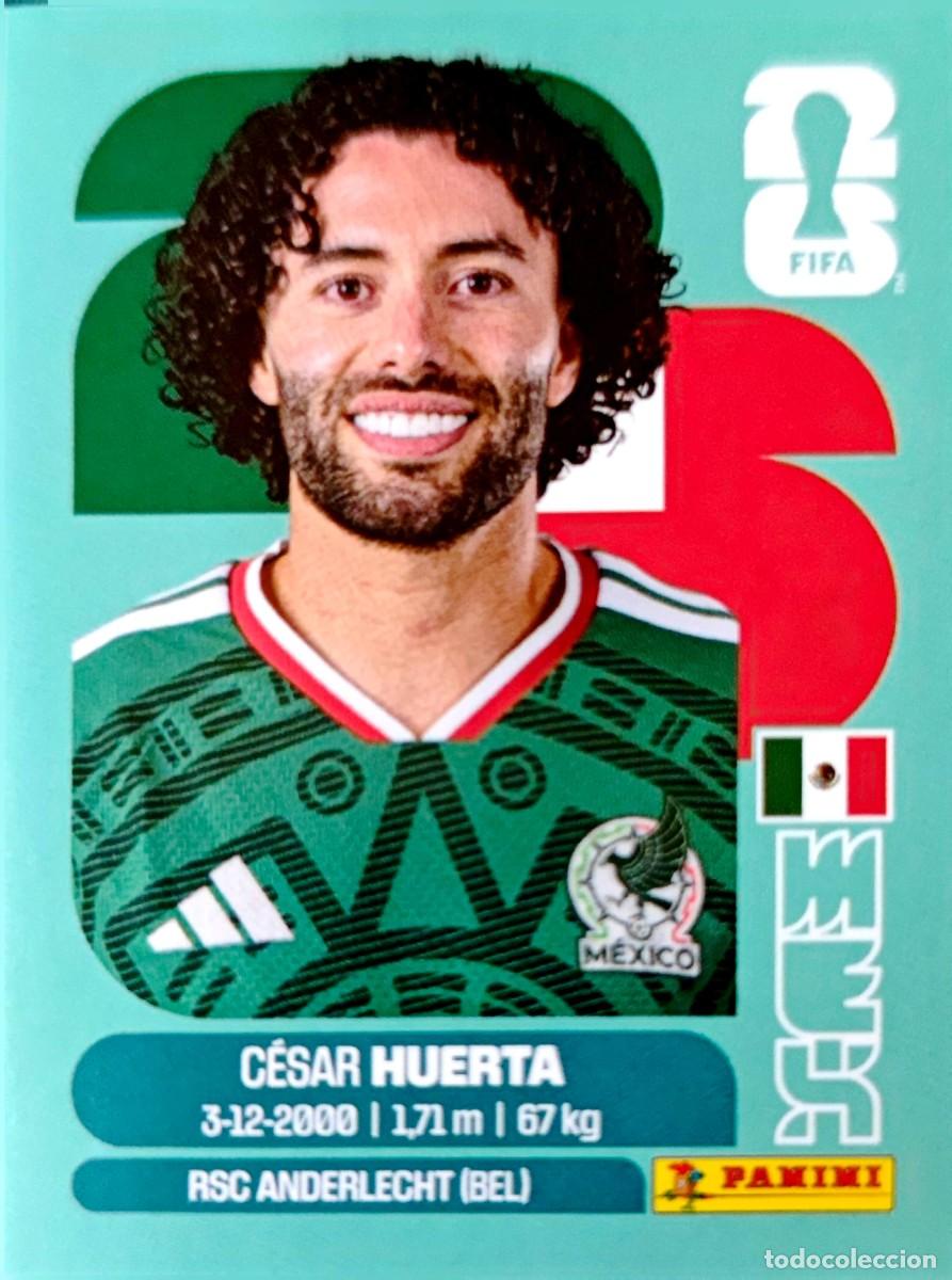 Cromos de F&uacute;tbol: MEX 20 MEX20 Cesar Huerta - Mexico - PANINI Fifa World Cup 2026 - Sticker