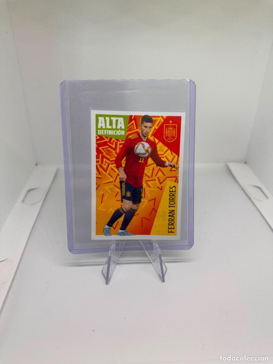 Cromos de F&uacute;tbol: Ferran Torres Espa&ntilde;a Alta Definicion Panini Carrefour Los Idolos de la Roja