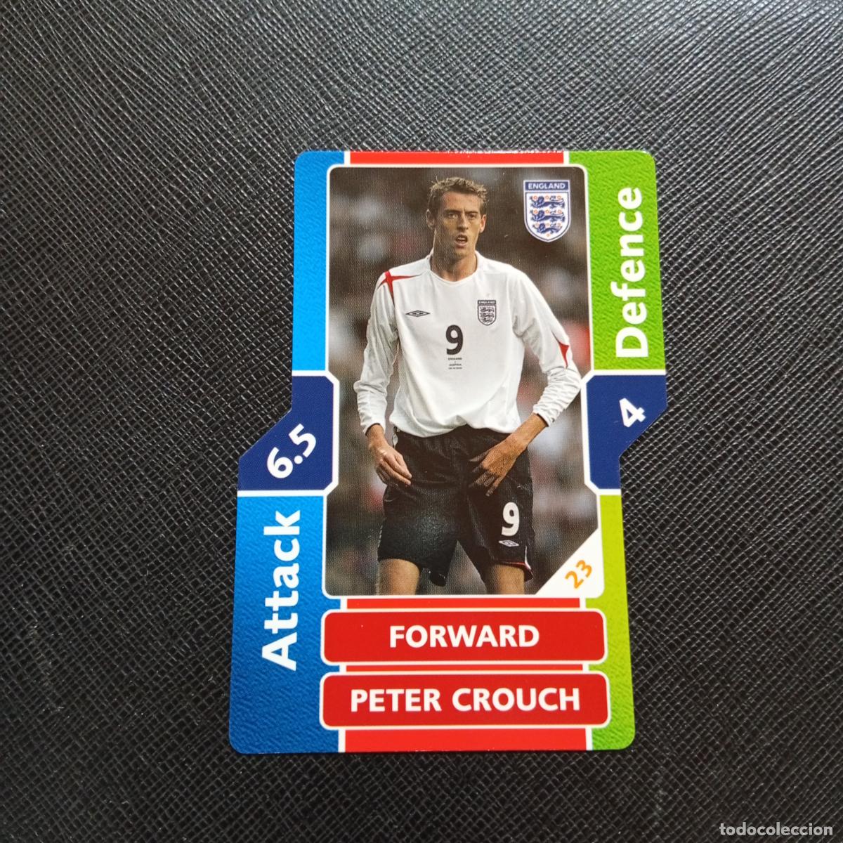 Cromos de F&uacute;tbol: PETER CROUCH INGLATERRA TOPPS MATCH ATTAX MUNDIAL 2006 ALEMANIA CROMO FUTBOL 06 - A43 PG30