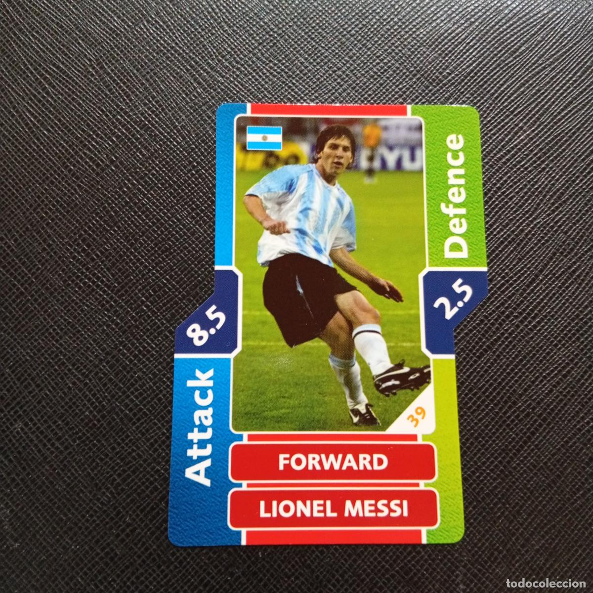 Cromos de F&uacute;tbol: MESSI ARGENTINA TOPPS MATCH ATTAX MUNDIAL 2006 ALEMANIA CROMO FUTBOL 06 - A43 PG30